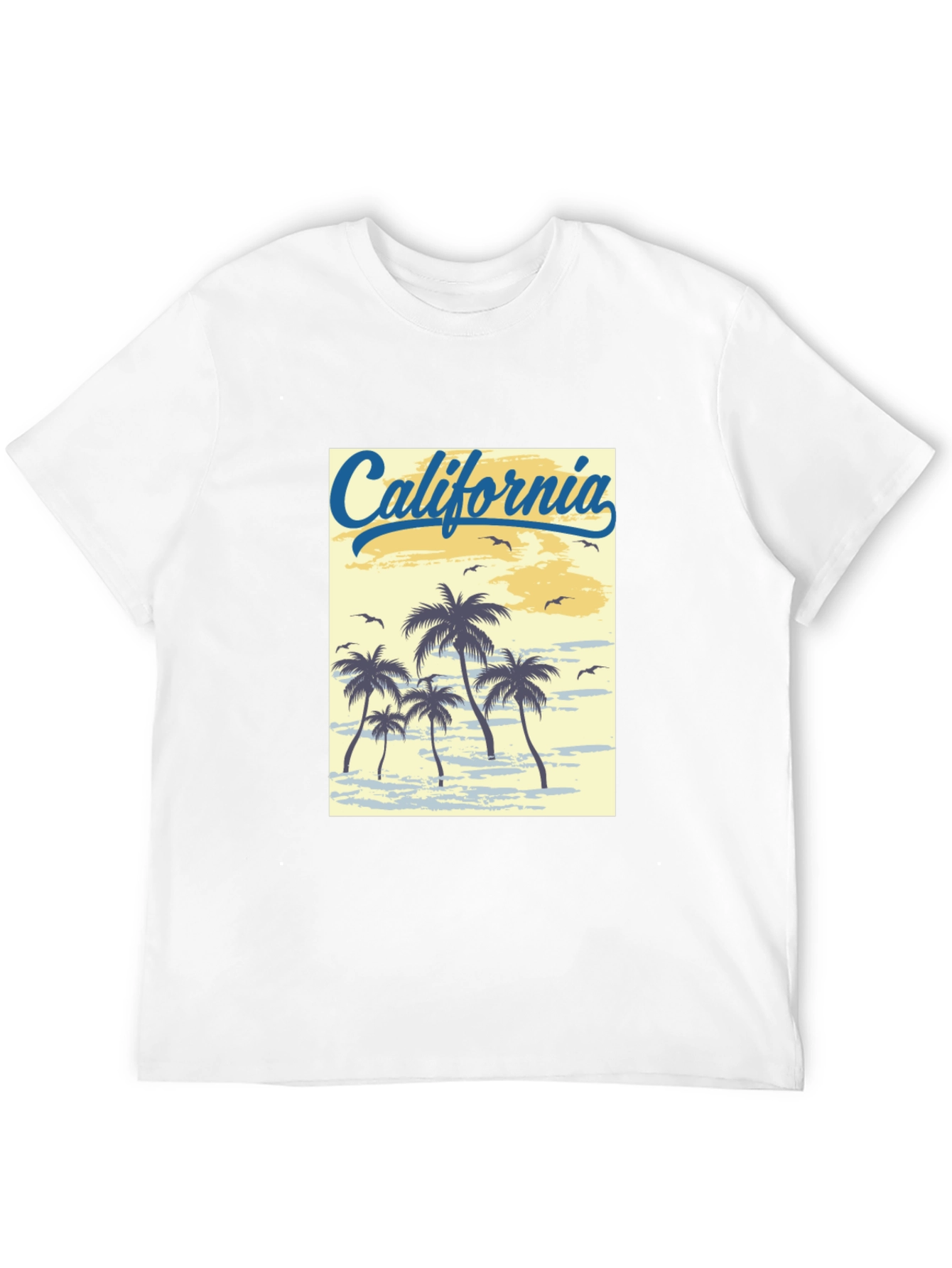 California Palms Graphic T-Shirt - Black