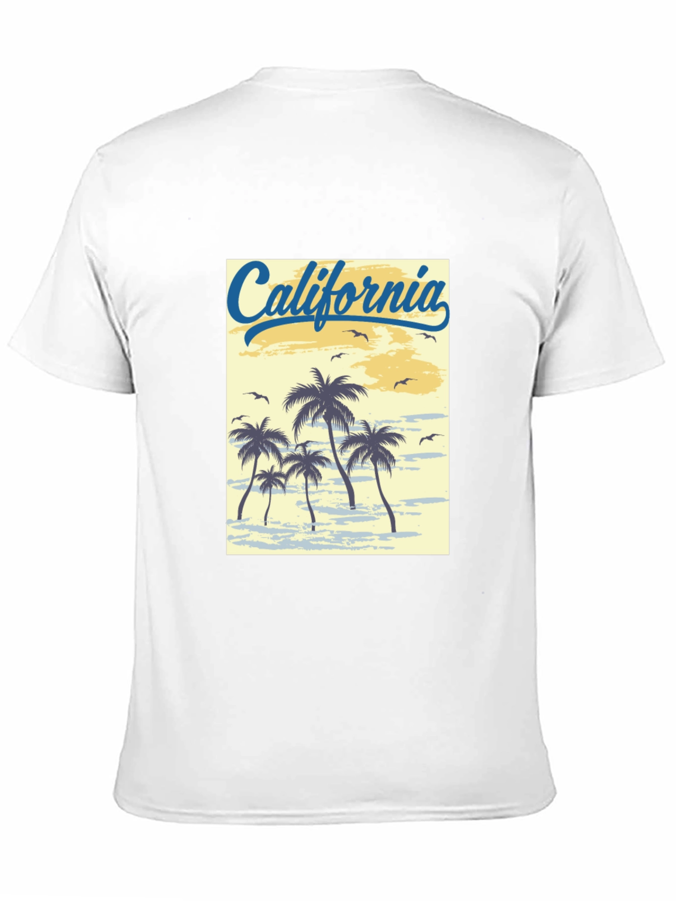 California Palms Graphic T-Shirt - Black