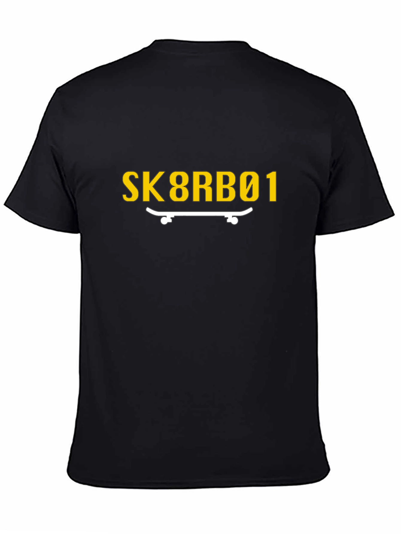 Sk8rbo1 Graphic Tee - Black Skateboard T-Shirt