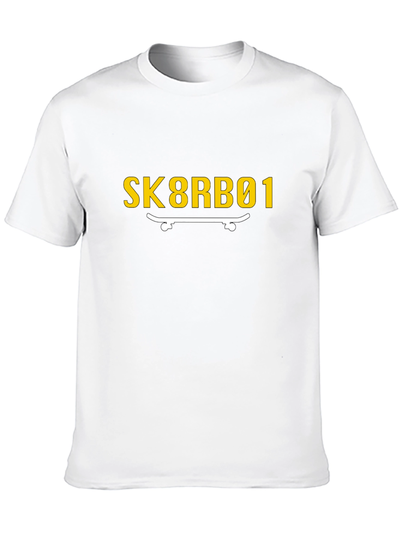Sk8rbo1 Graphic Tee - Black Skateboard T-Shirt
