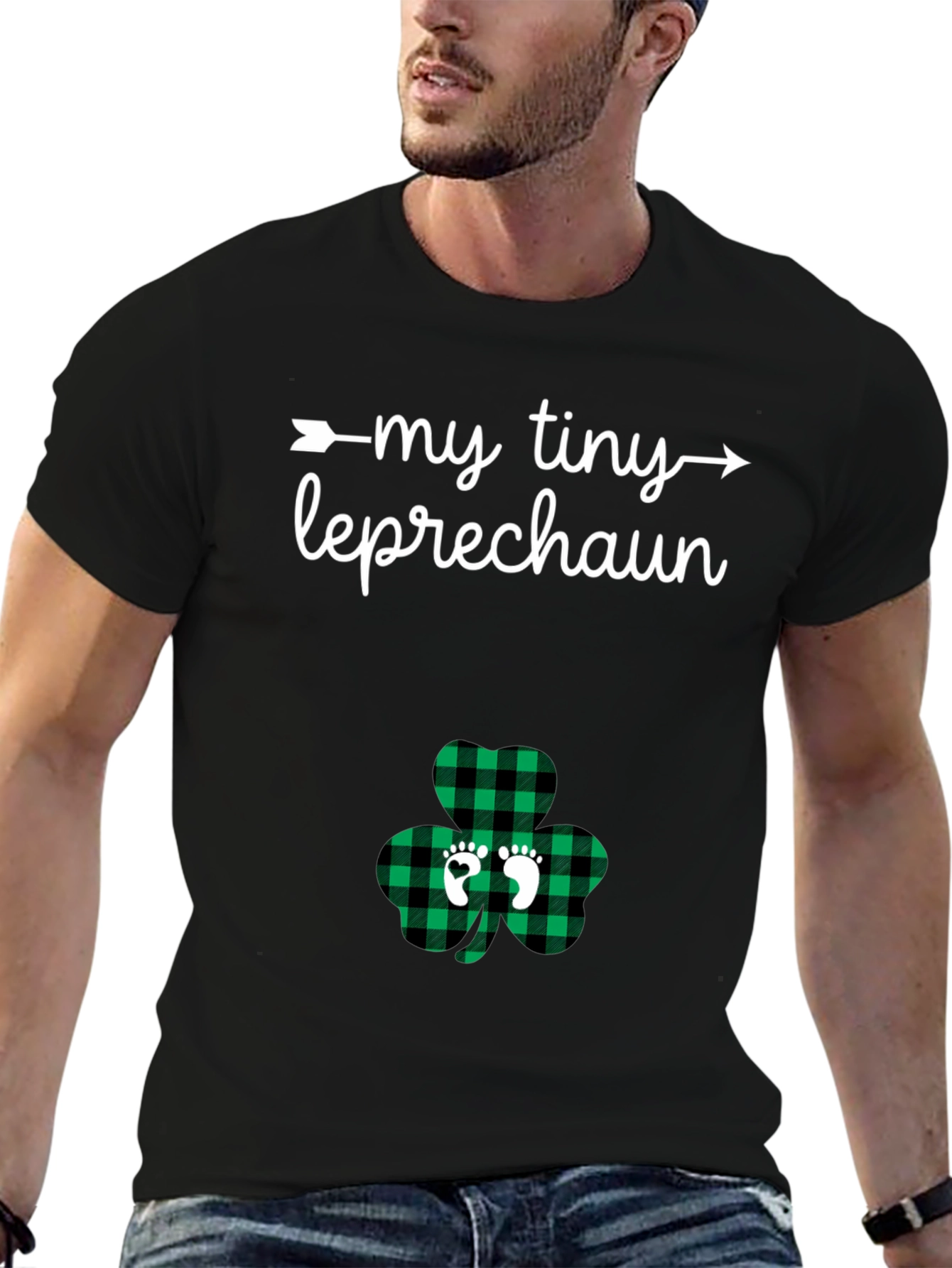 My Tiny Leprechaun Maternity St. Patricks Day T-Shirt