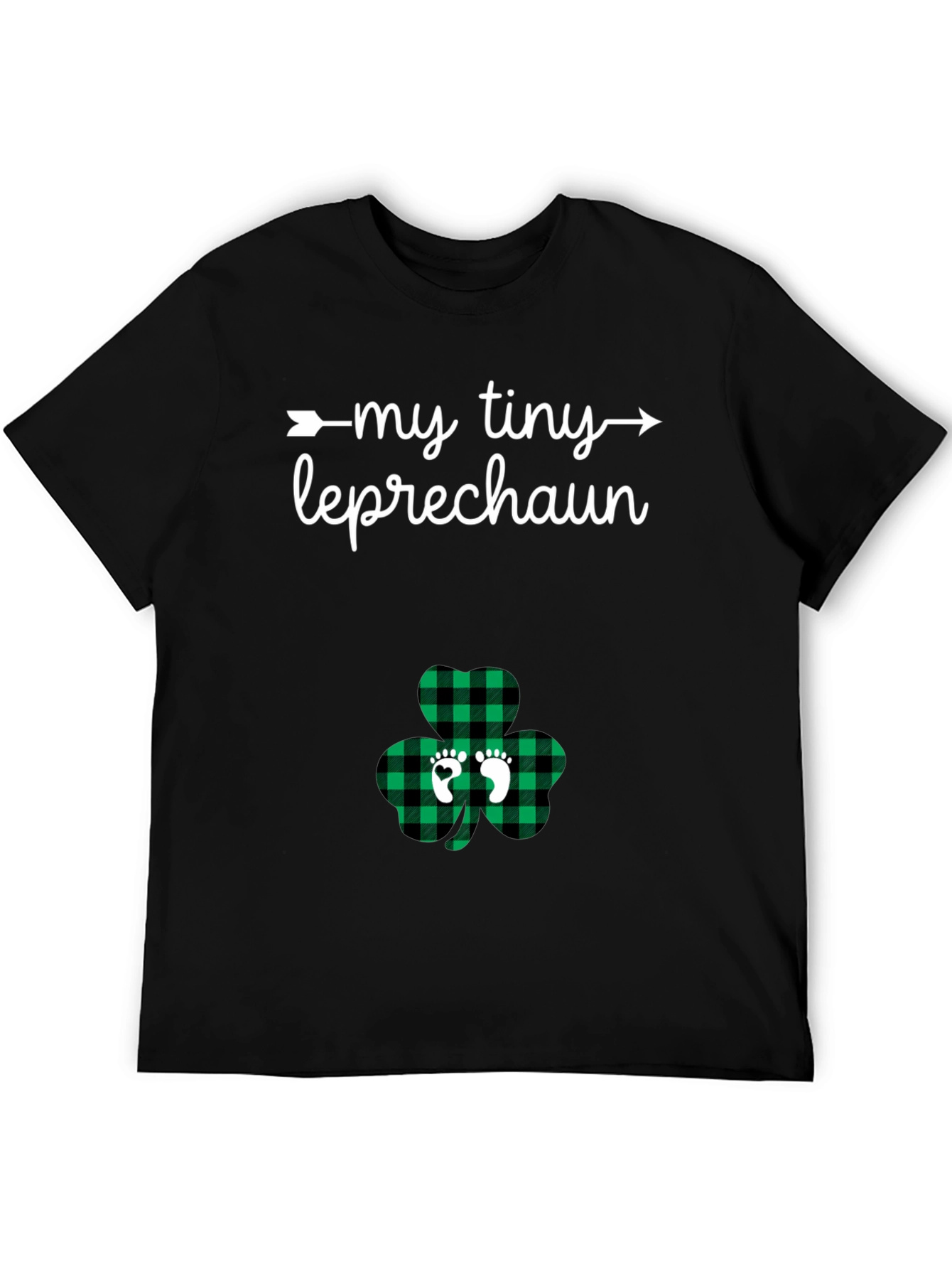 My Tiny Leprechaun Maternity St. Patricks Day T-Shirt