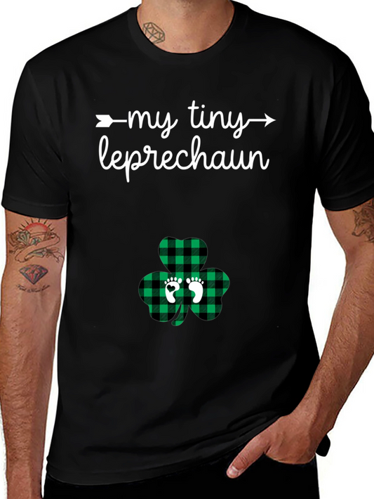 My Tiny Leprechaun Maternity St. Patricks Day T-Shirt