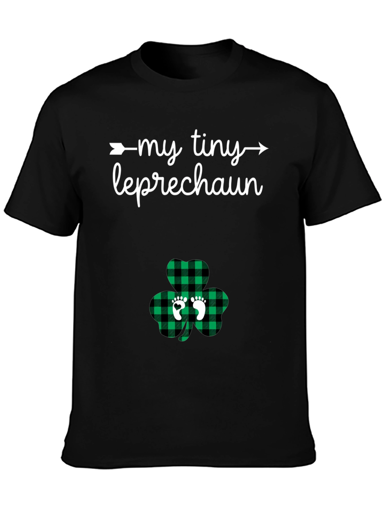 My Tiny Leprechaun Maternity St. Patricks Day T-Shirt