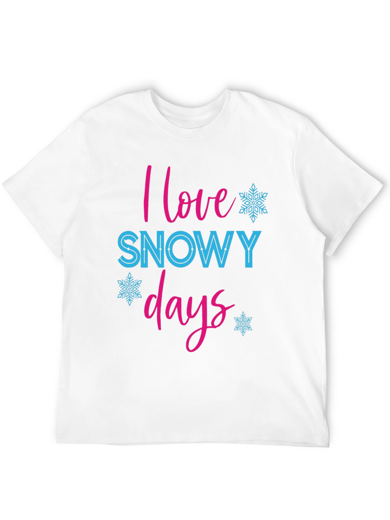I Love Snowy Days Graphic Tee