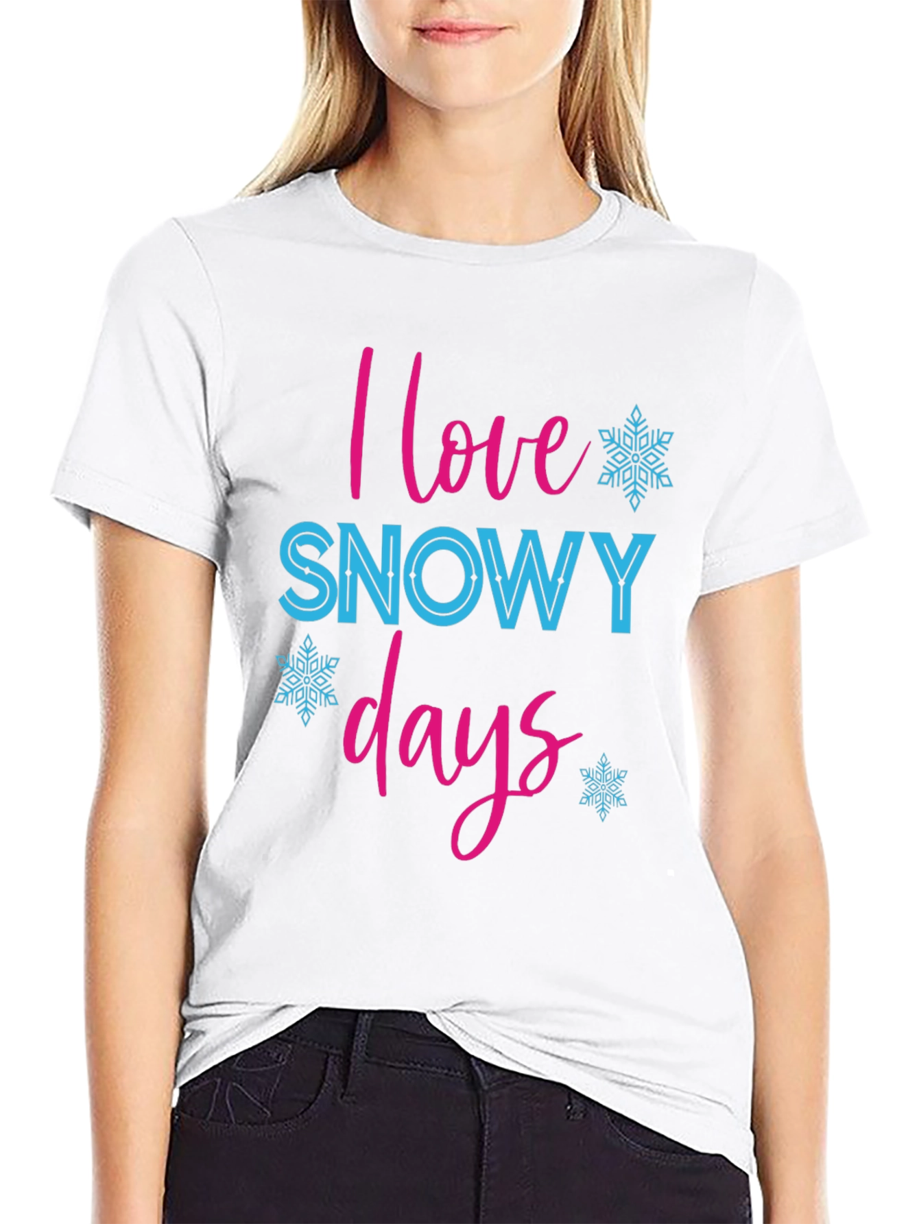 I Love Snowy Days Graphic Tee