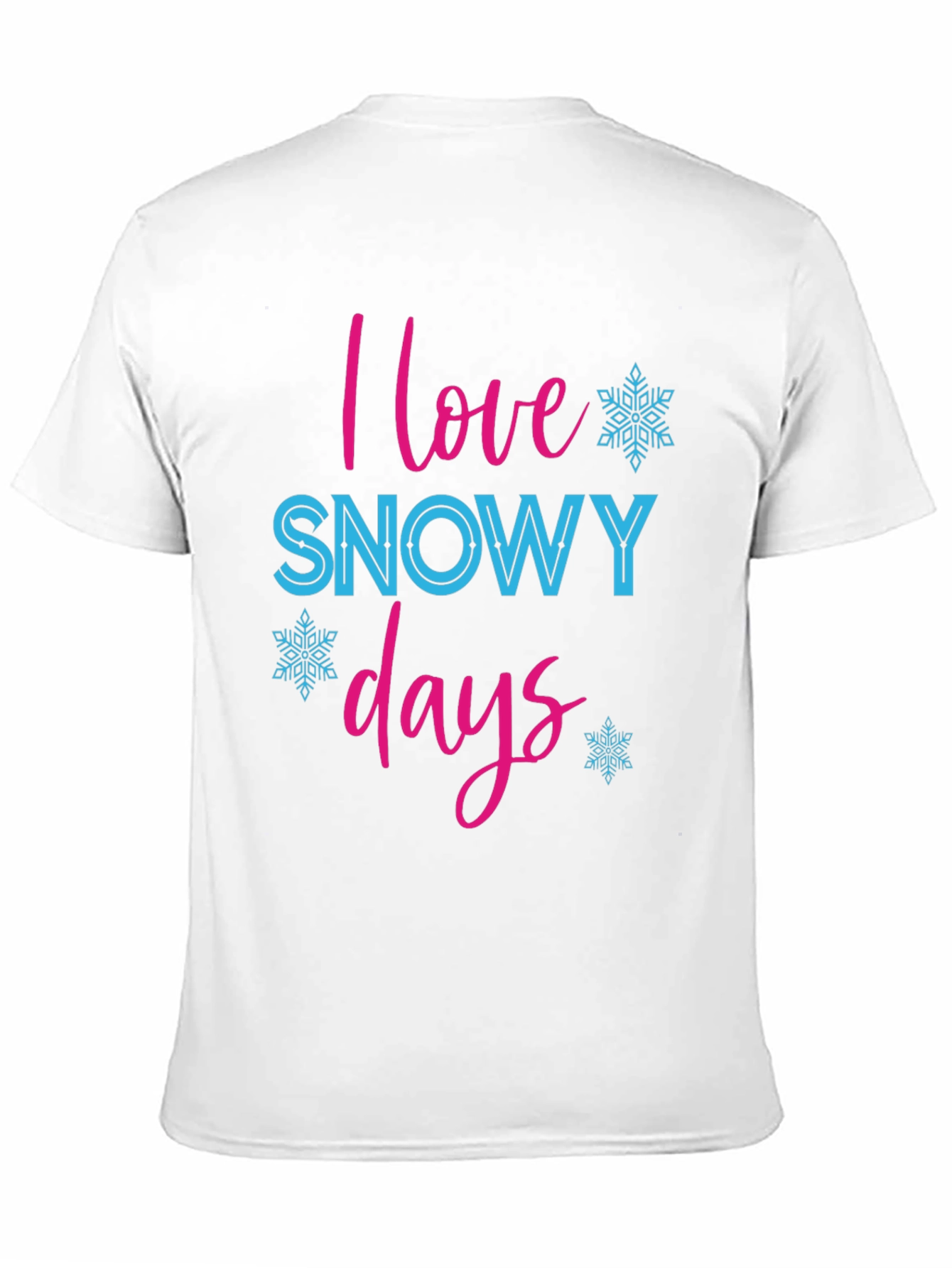 I Love Snowy Days Graphic Tee