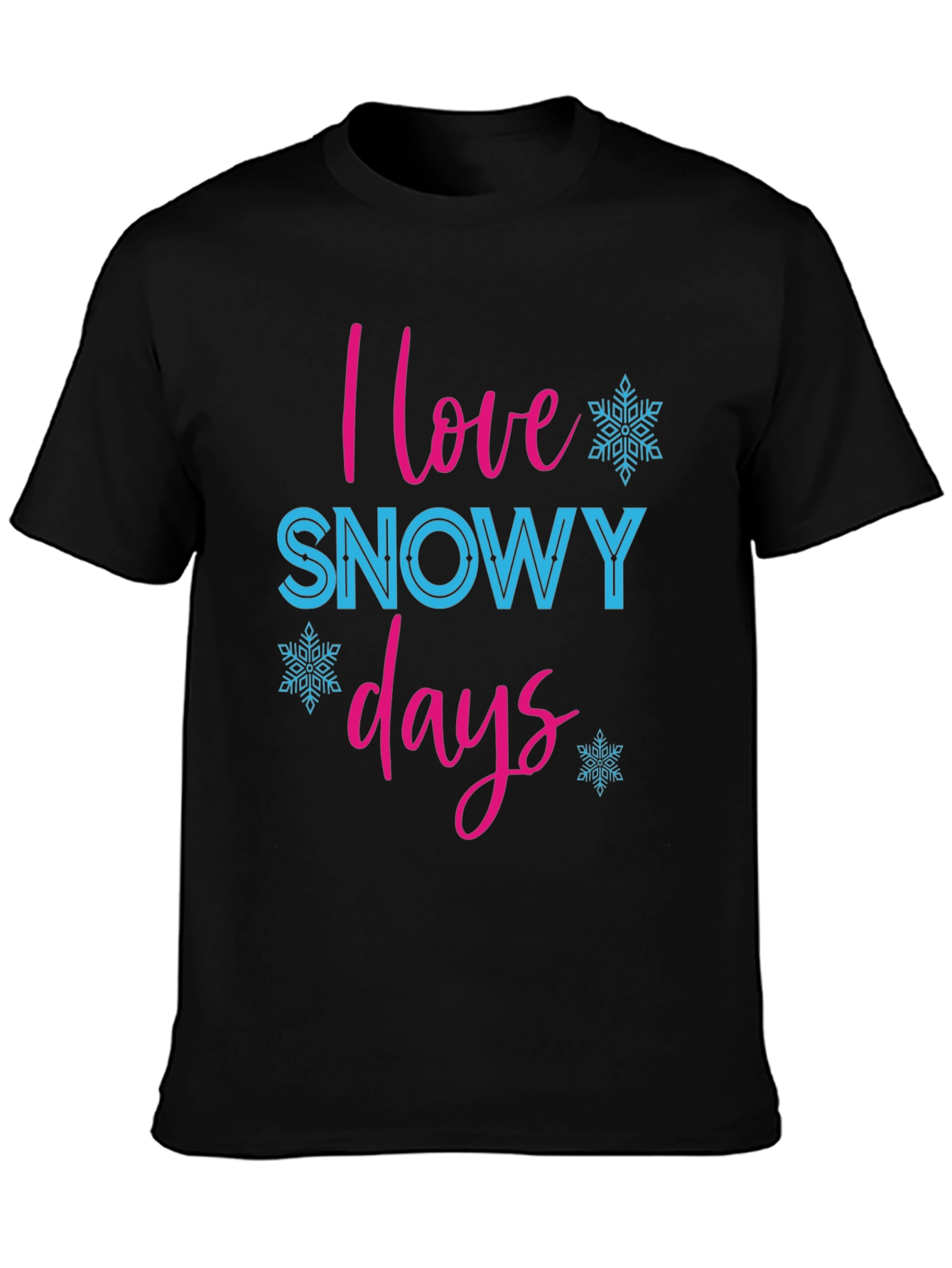 I Love Snowy Days Graphic Tee