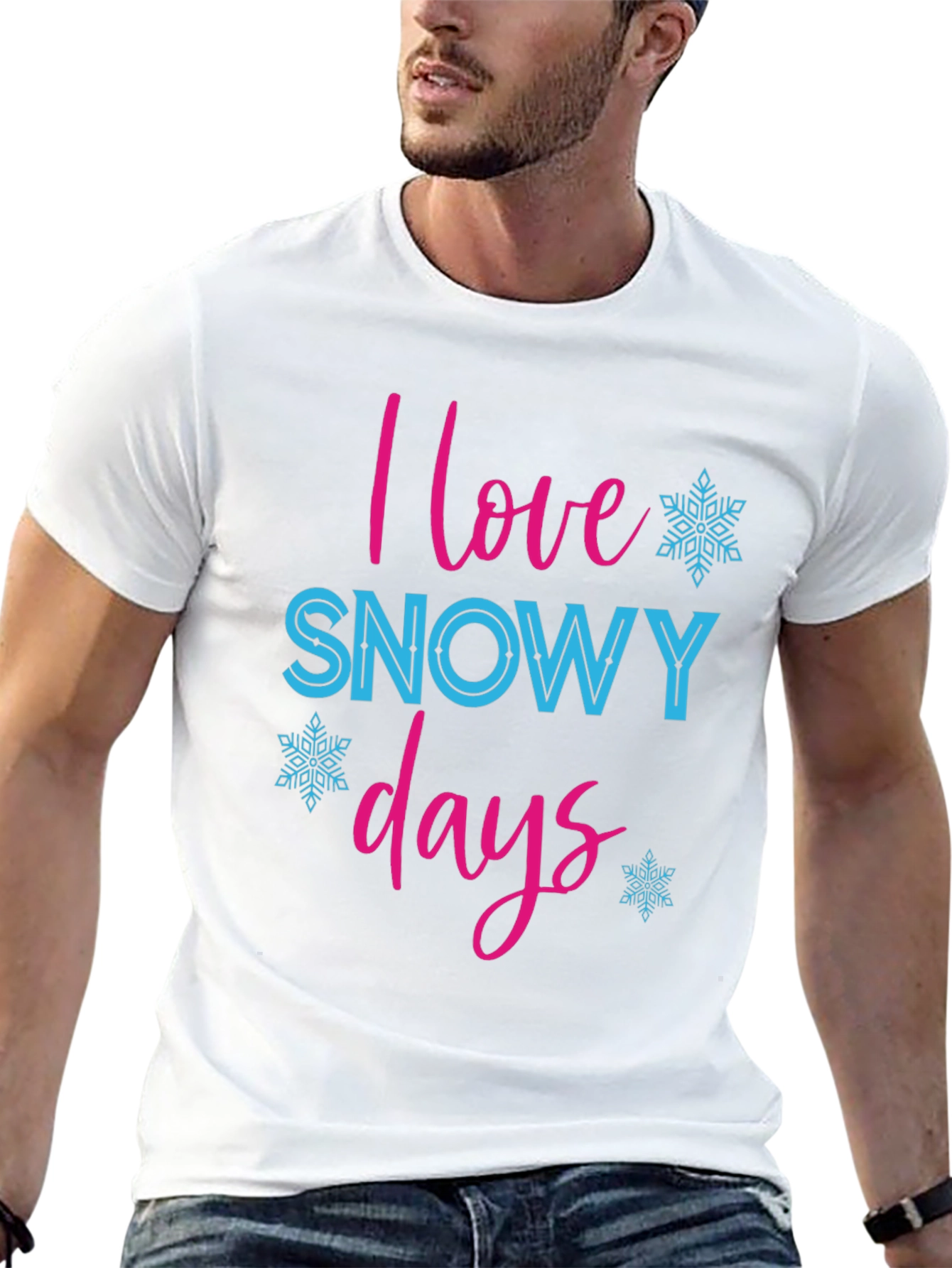 I Love Snowy Days Graphic Tee