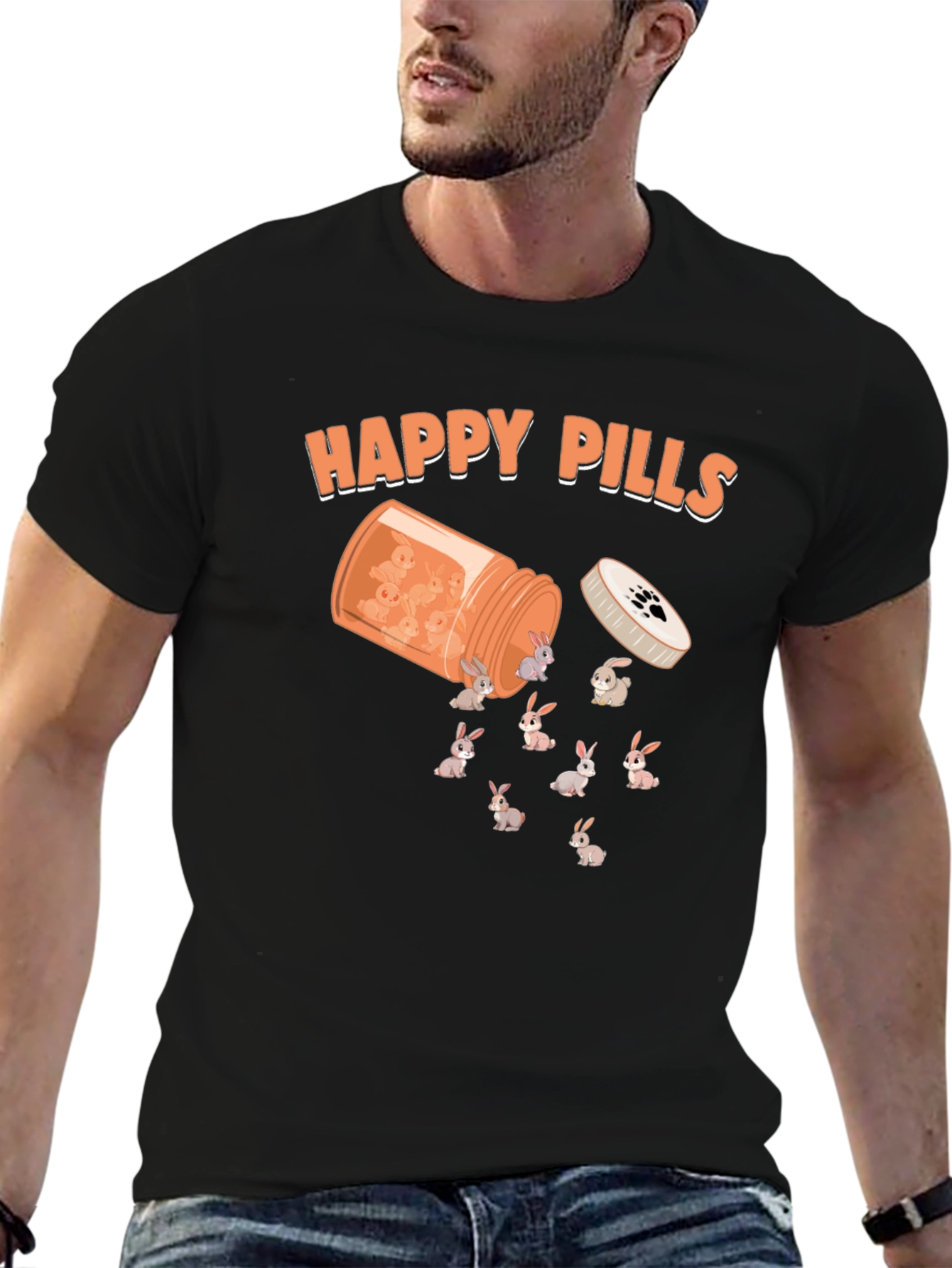 Happy Pills Bunny T-Shirt