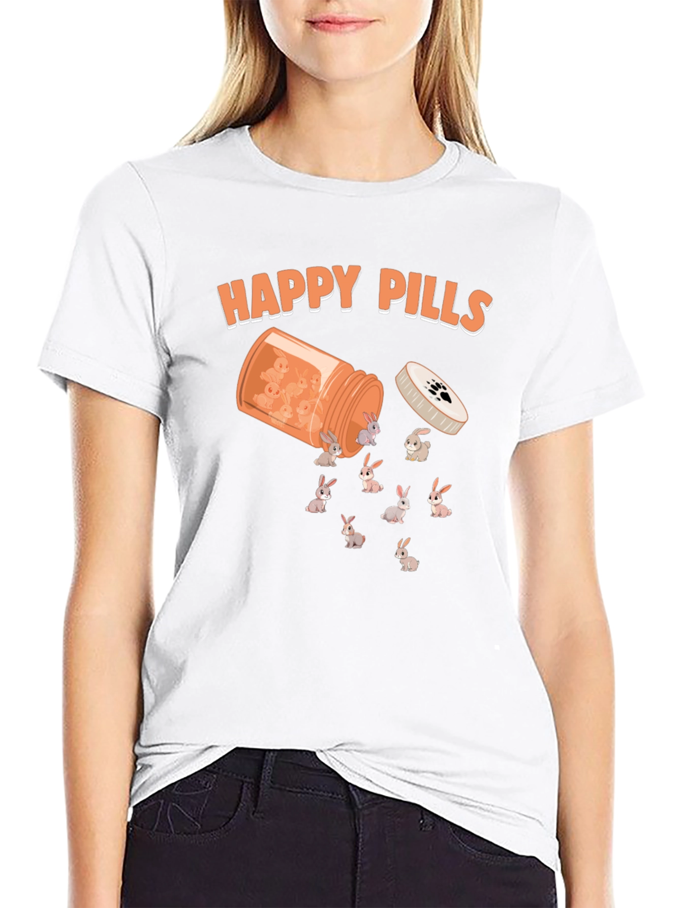 Happy Pills Bunny T-Shirt
