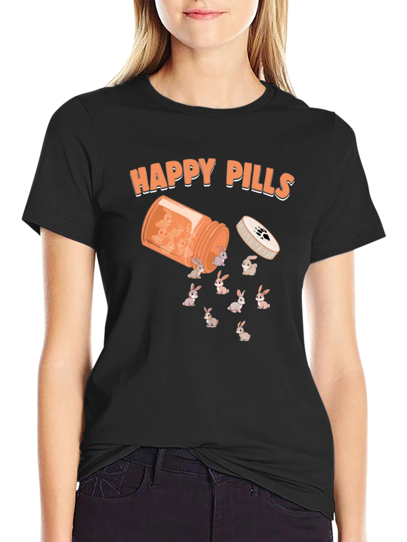 Happy Pills Bunny T-Shirt
