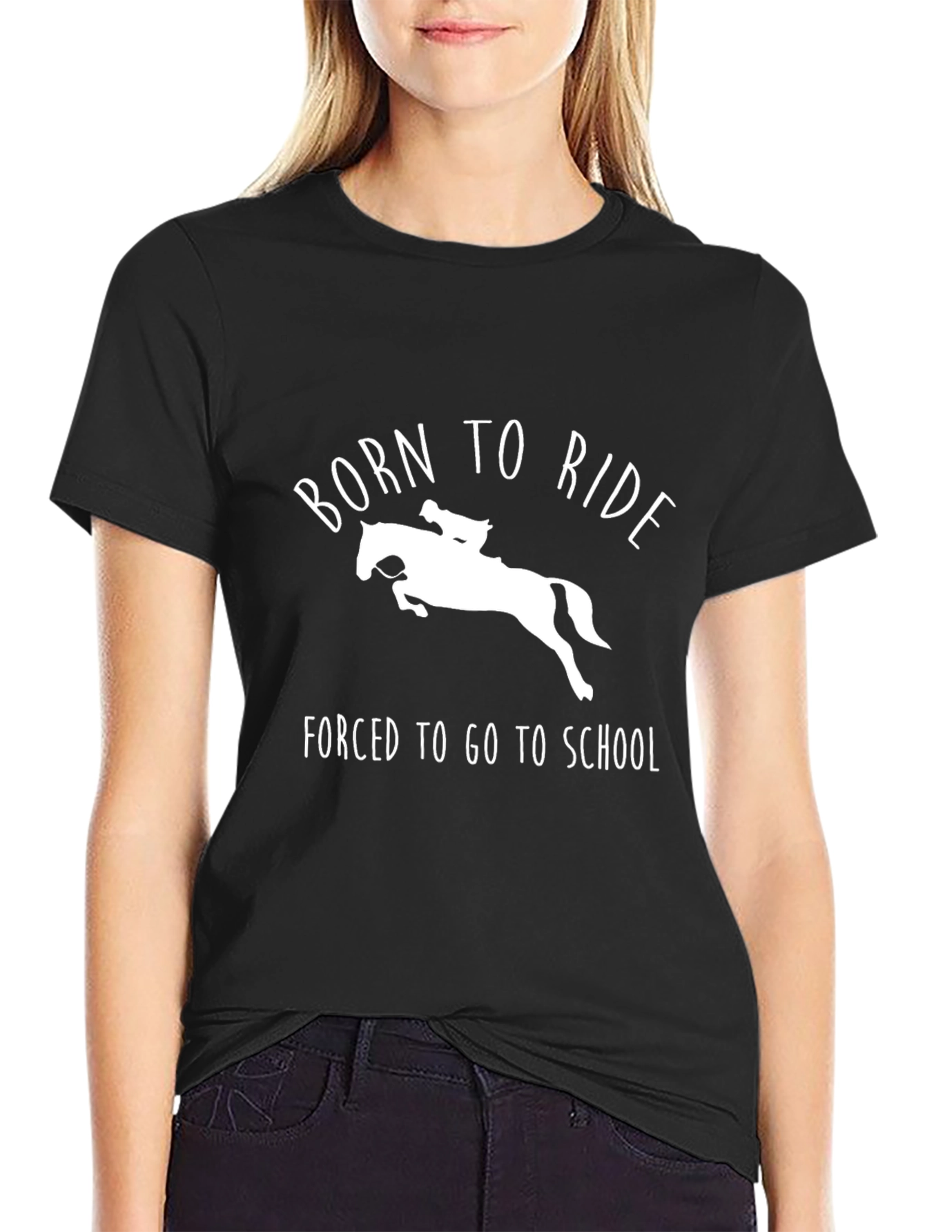 Born to Ride T-Shirt - Equestrian Lover Tee