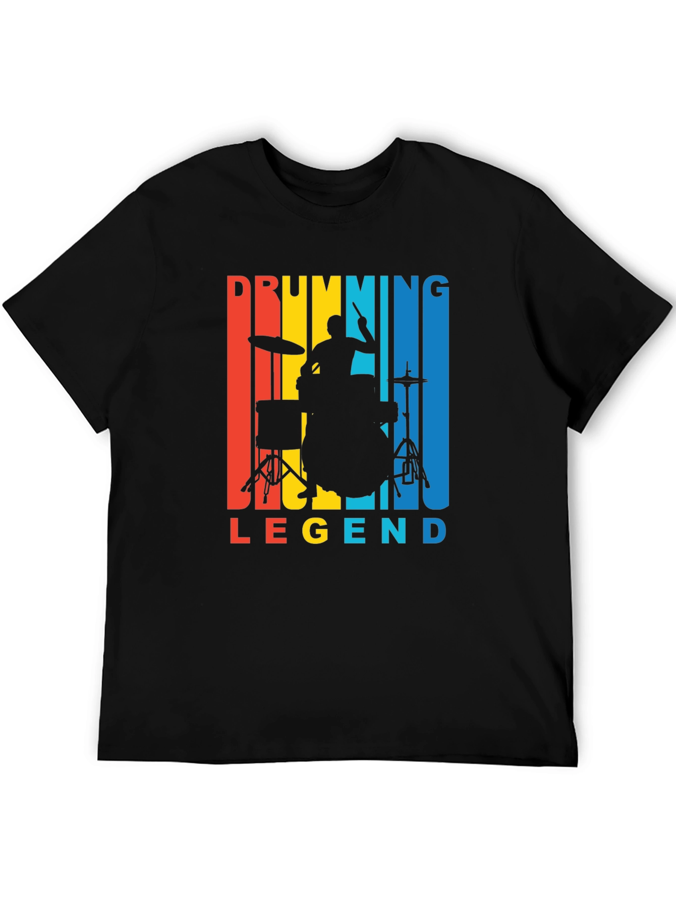 Drumming Legend Retro T-Shirt