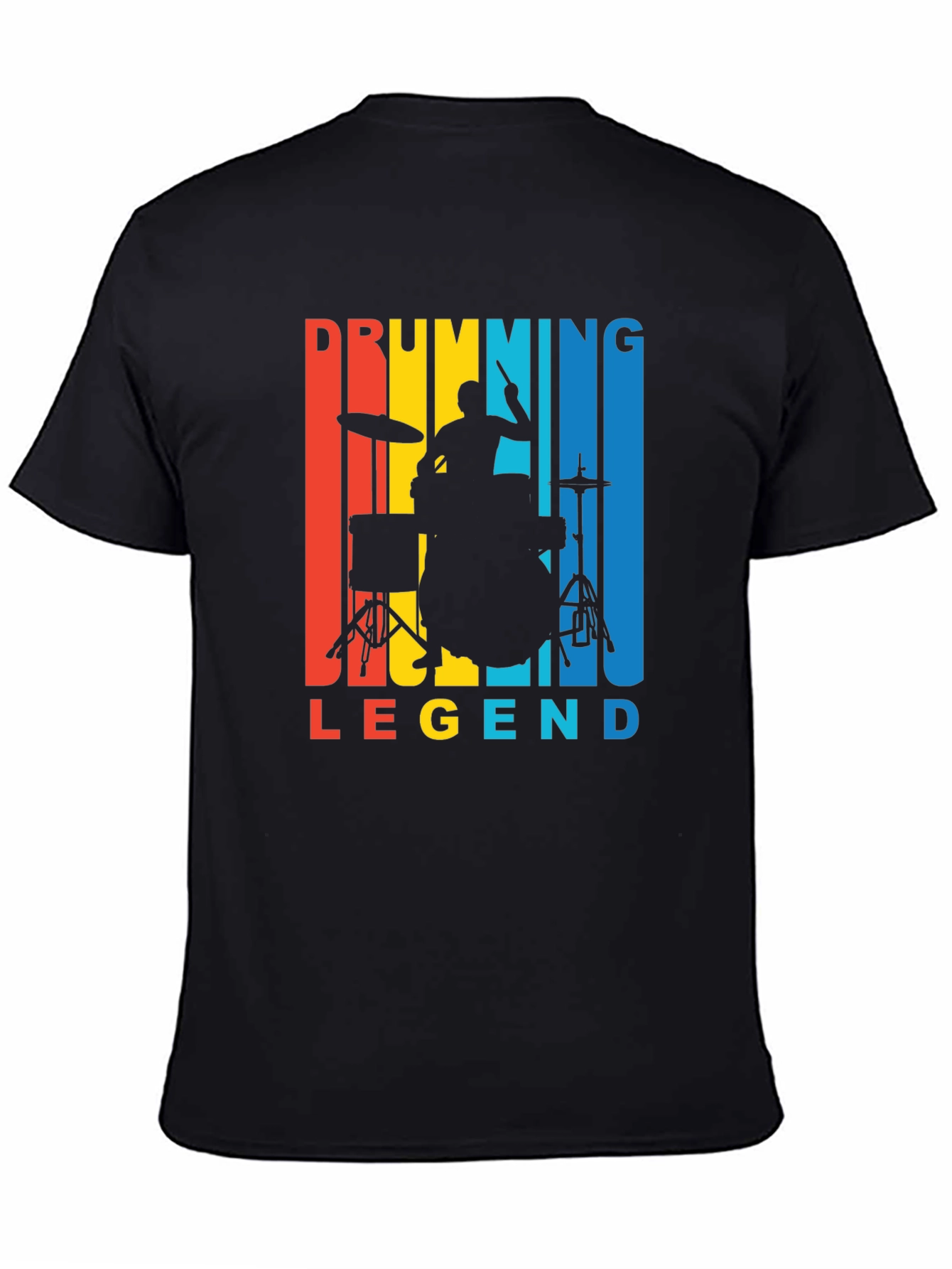 Drumming Legend Retro T-Shirt