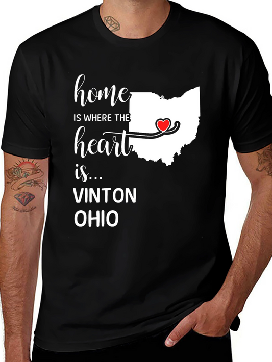 Home is Where the Heart is Ohio T-Shirt
