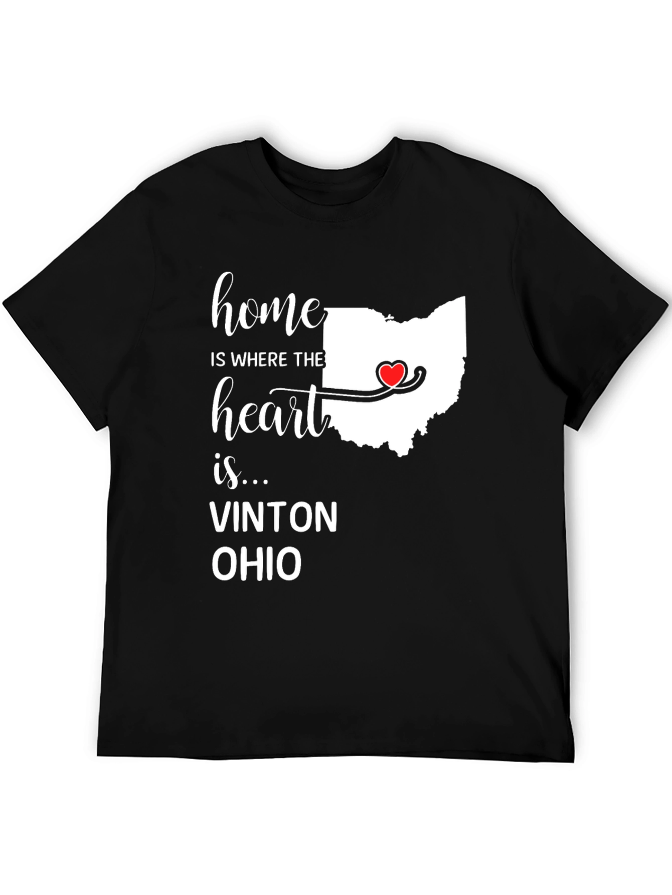 Home is Where the Heart is Ohio T-Shirt