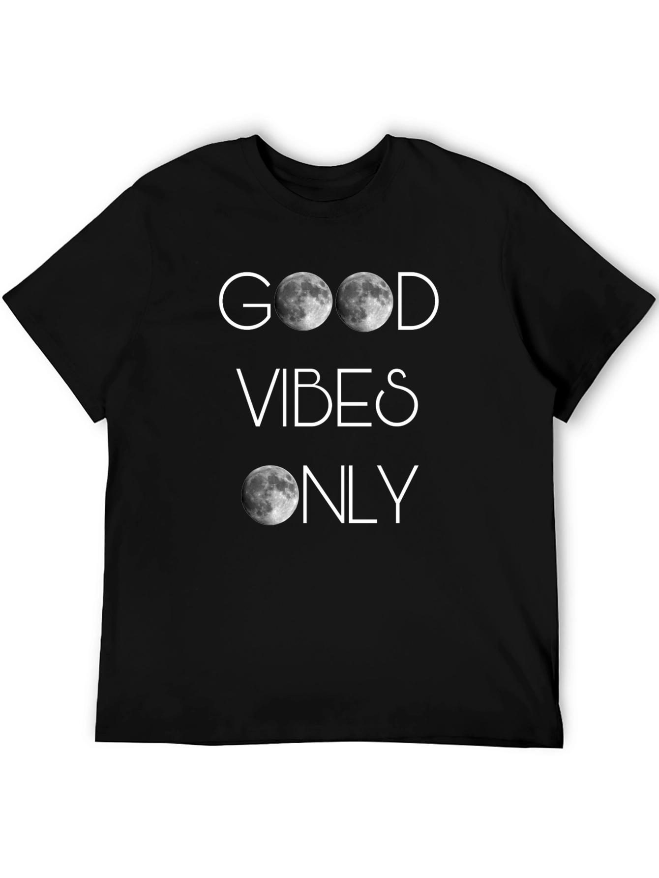 Good Vibes Only Moon T-Shirt