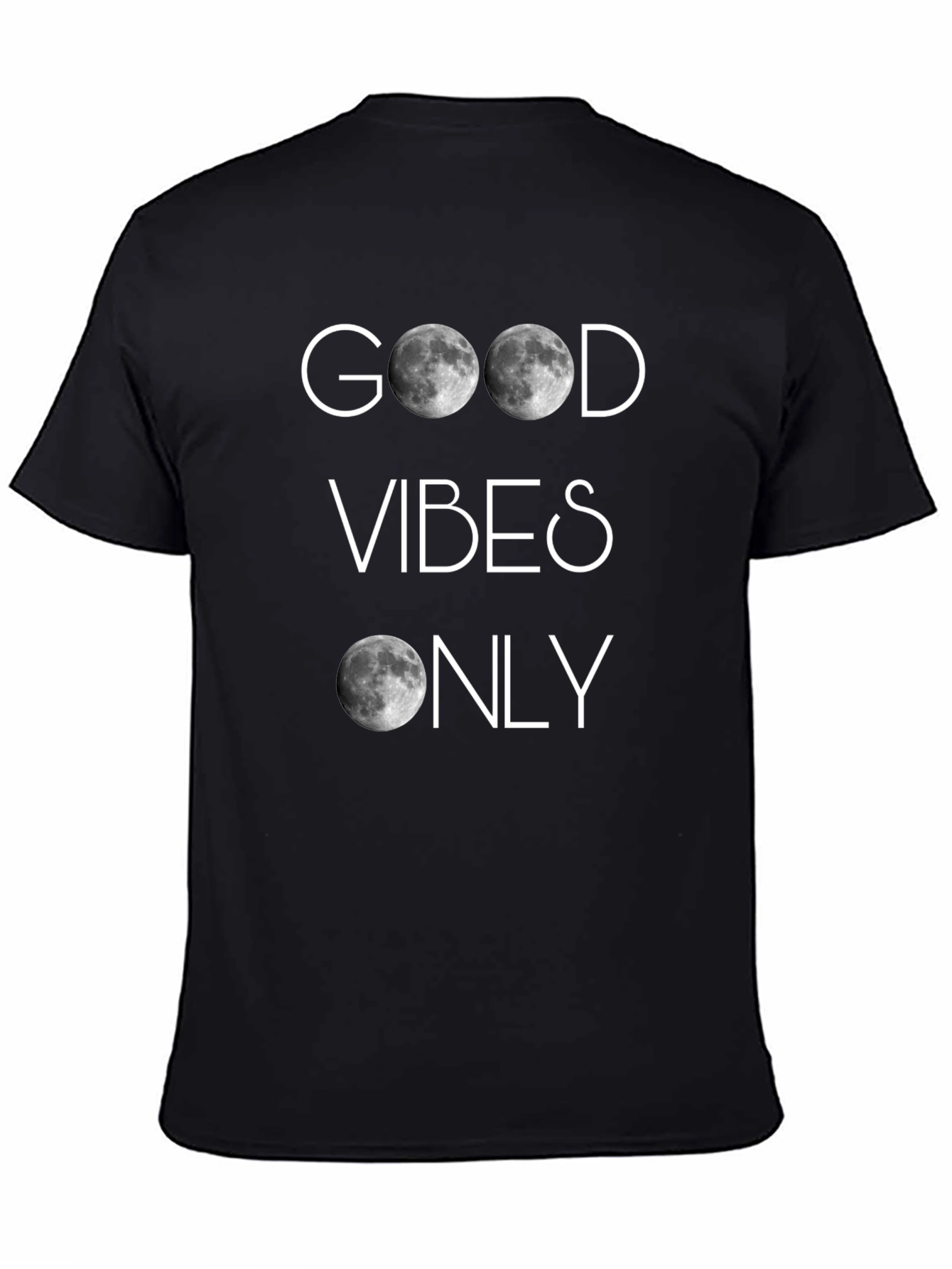 Good Vibes Only Moon T-Shirt