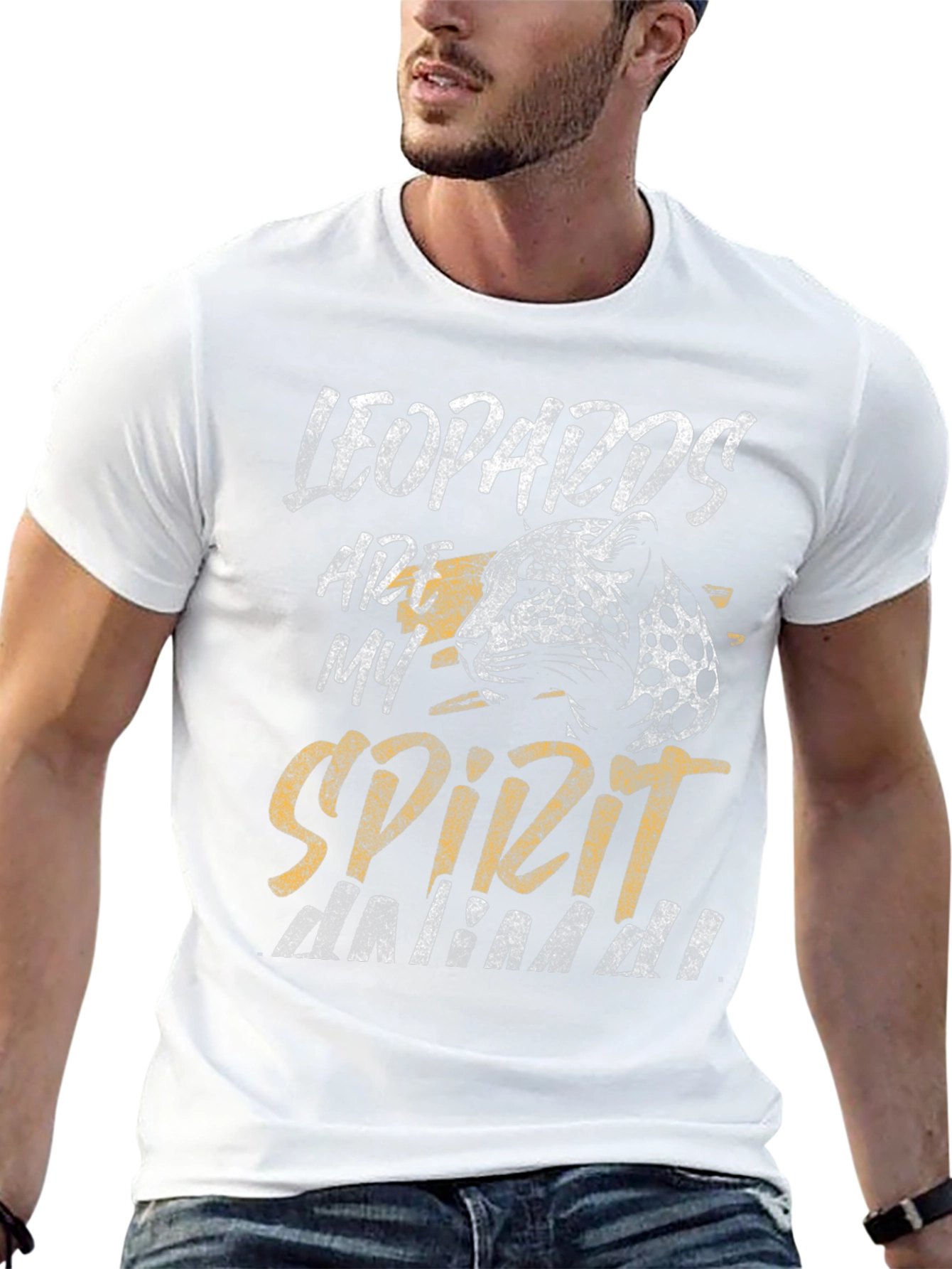 Leopard Spirit Animal Graphic Tee - Unisex
