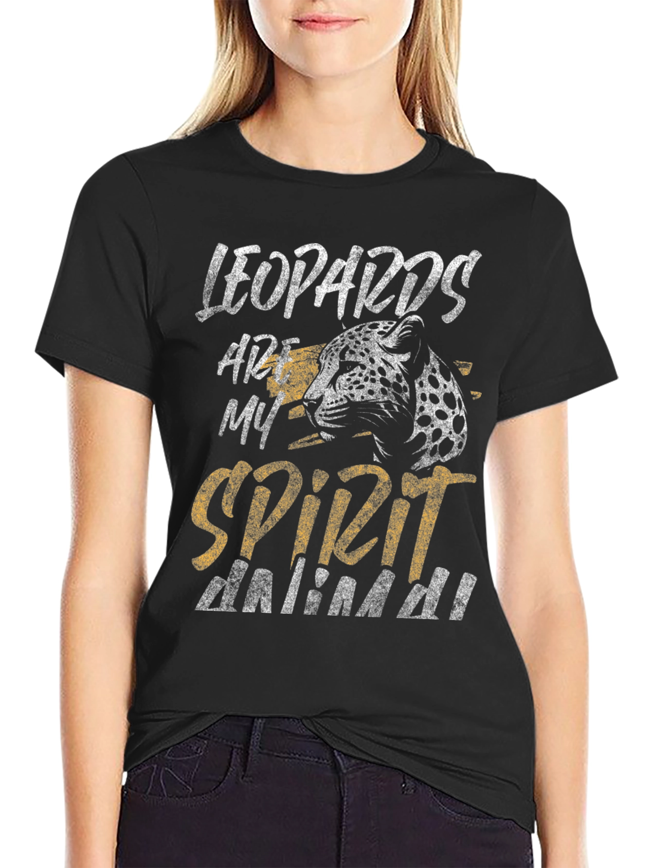 Leopard Spirit Animal Graphic Tee - Unisex