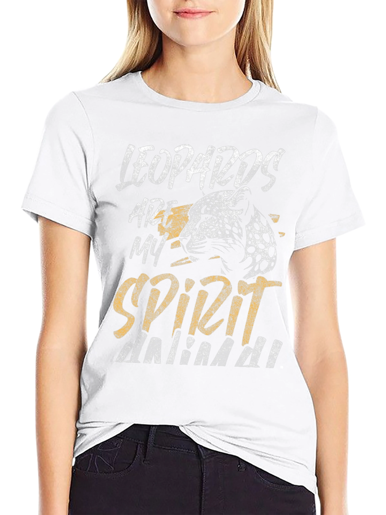 Leopard Spirit Animal Graphic Tee - Unisex