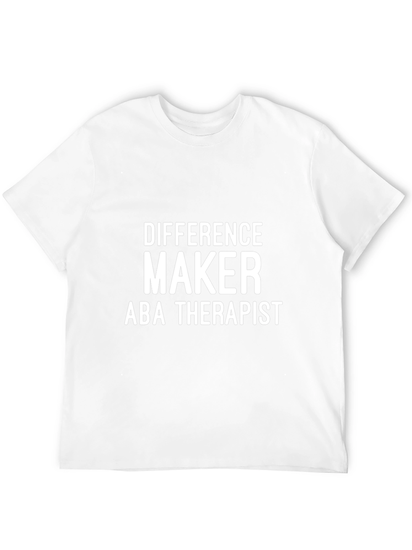 Difference Maker ABA Therapist T-Shirt - Black