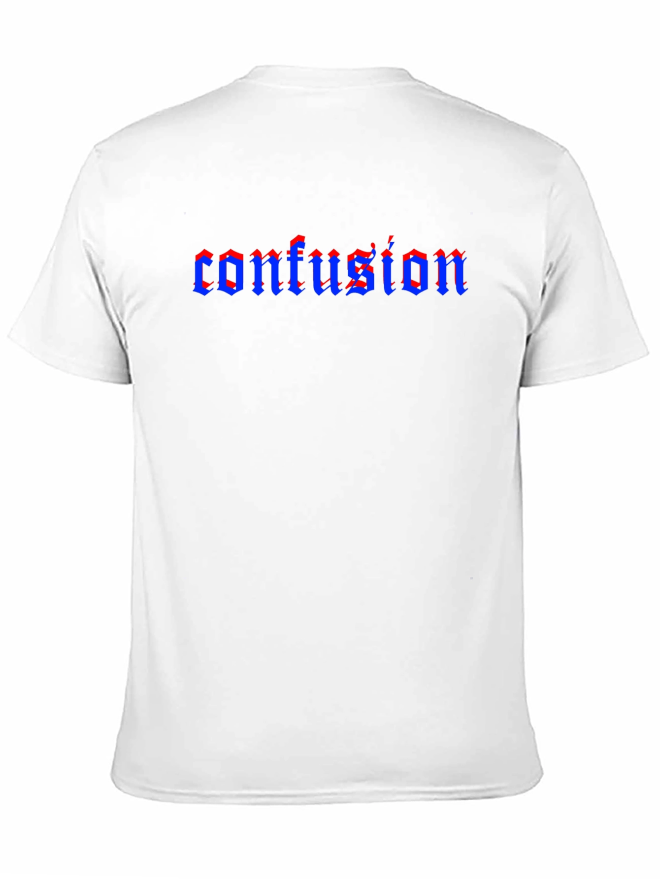 Confusion Gothic T-Shirt - Black