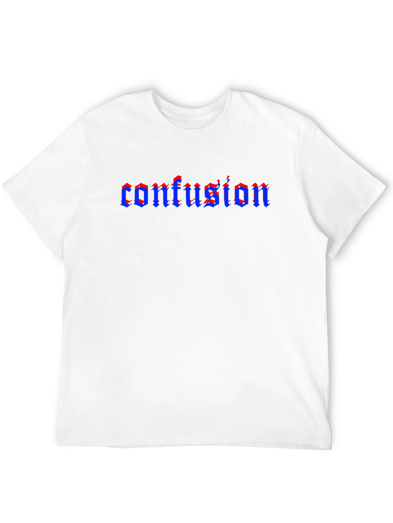 Confusion Gothic T-Shirt - Black