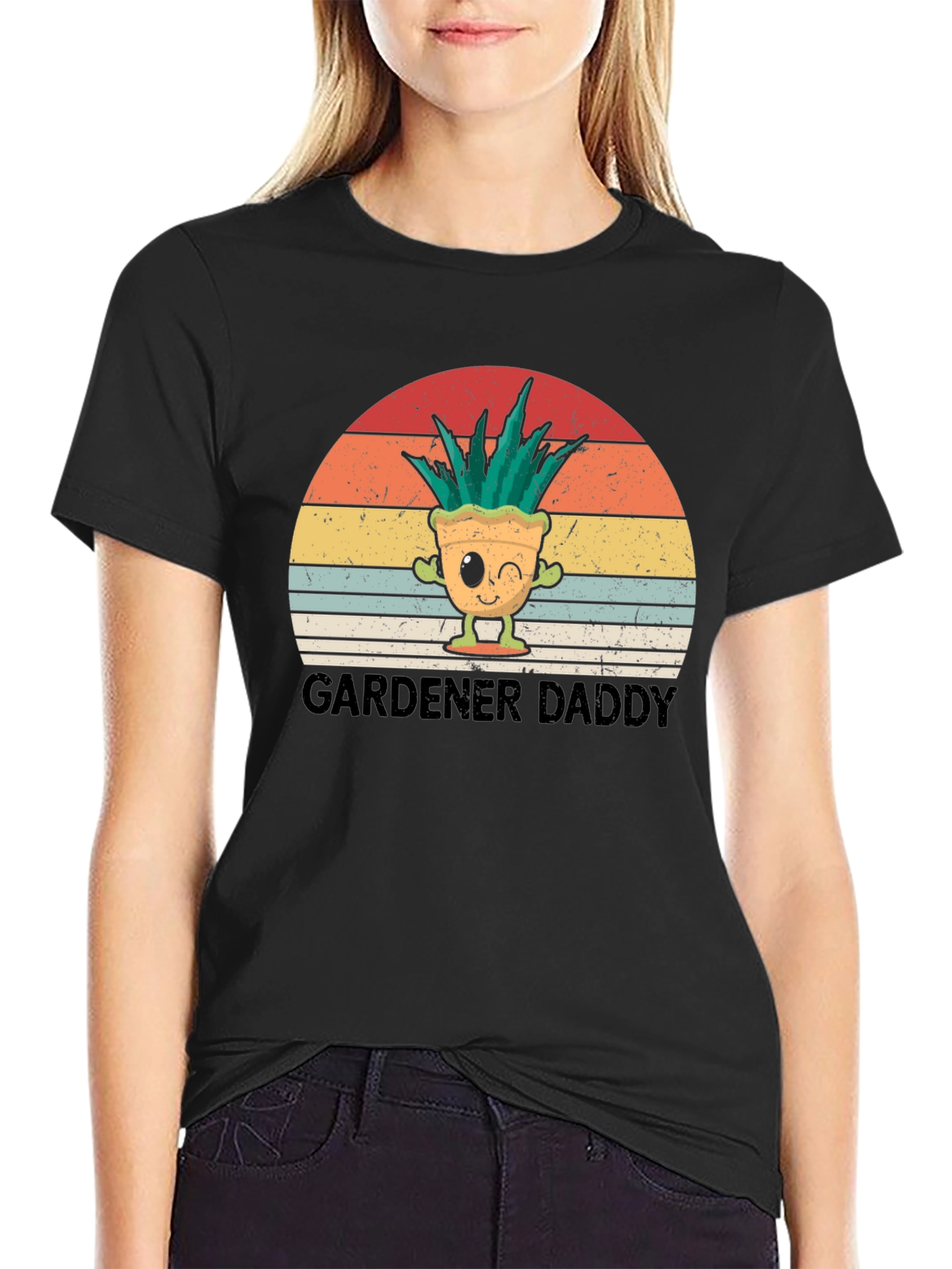 Gardener Daddy T-Shirt - Retro Plant Lover Tee