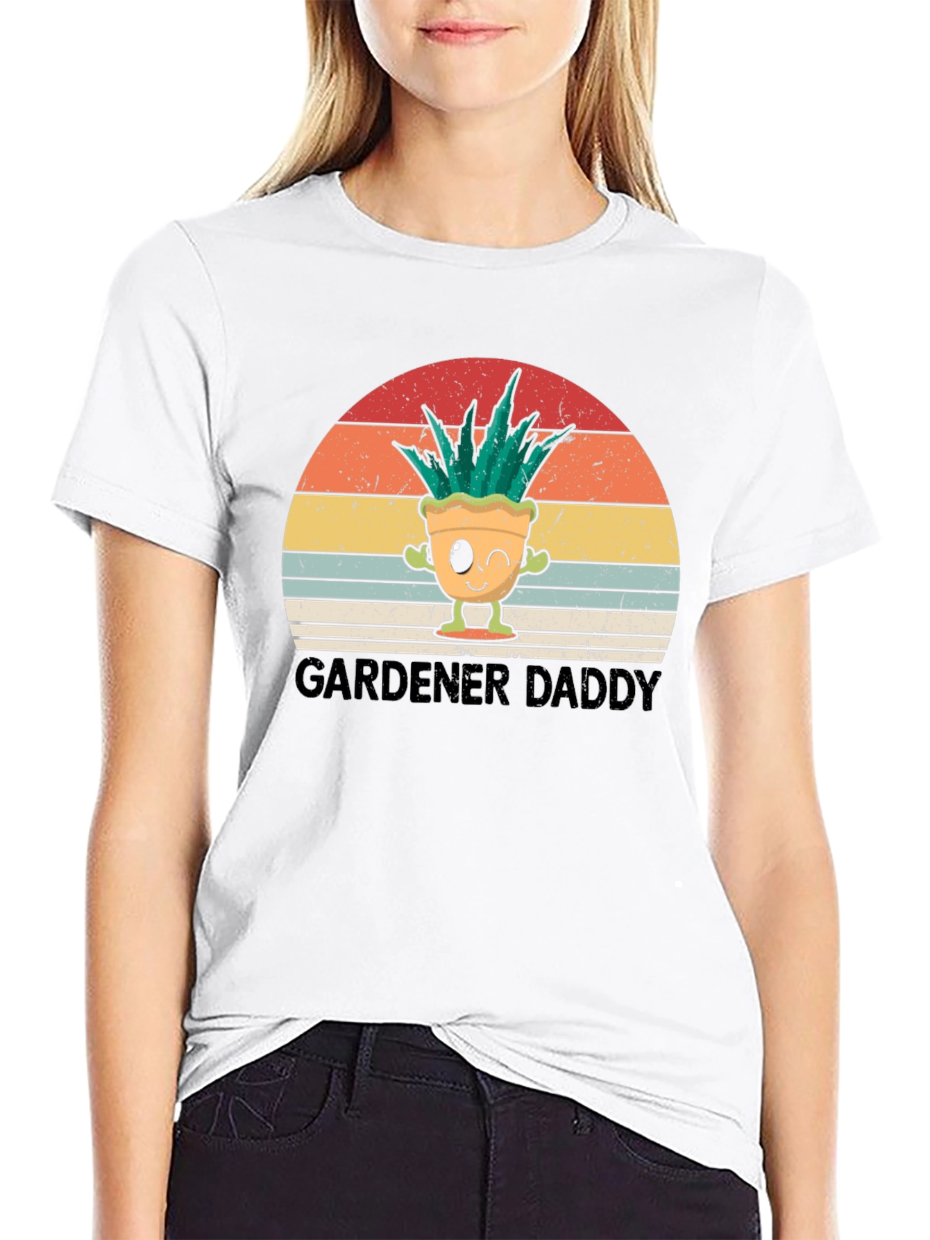 Gardener Daddy T-Shirt - Retro Plant Lover Tee
