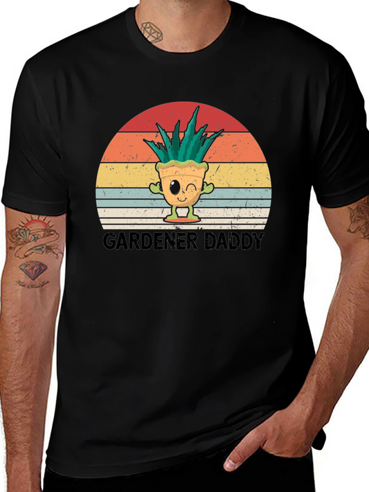Gardener Daddy T-Shirt - Retro Plant Lover Tee