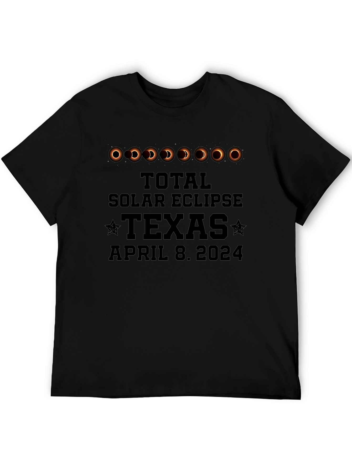 Total Solar Eclipse Texas April 8 2024 T-Shirt