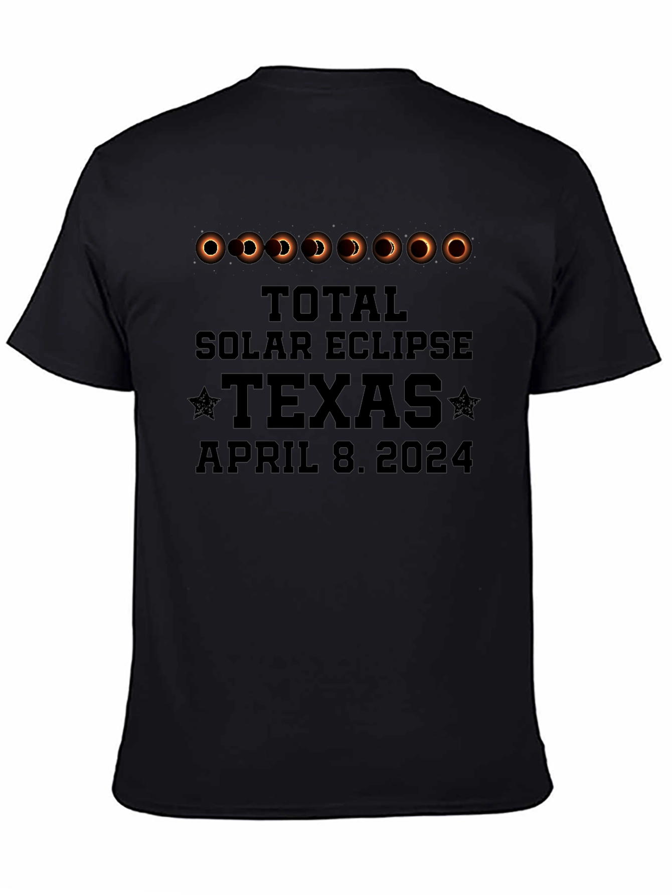 Total Solar Eclipse Texas April 8 2024 T-Shirt