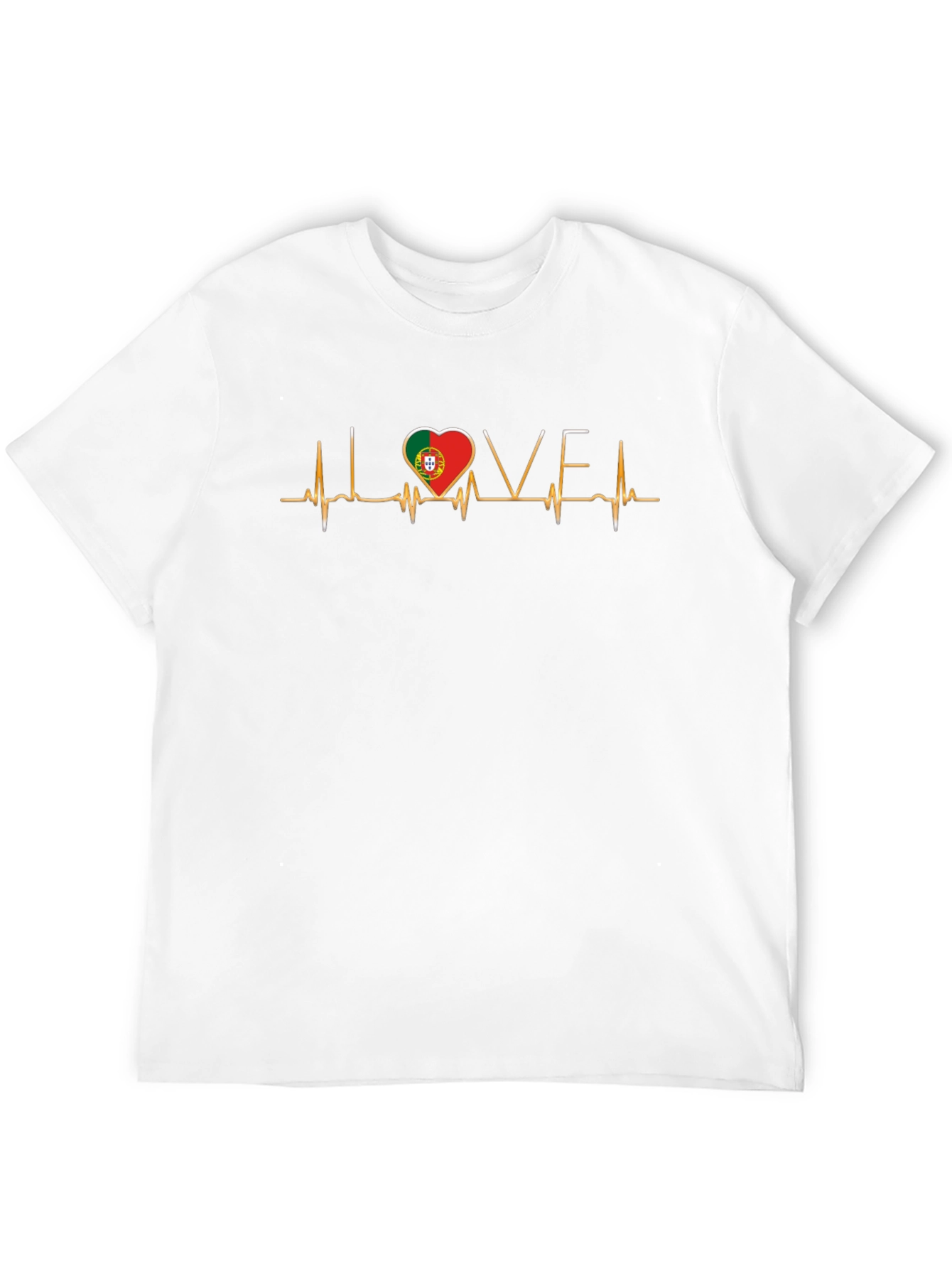 Portugal Heartbeat Love T-Shirt
