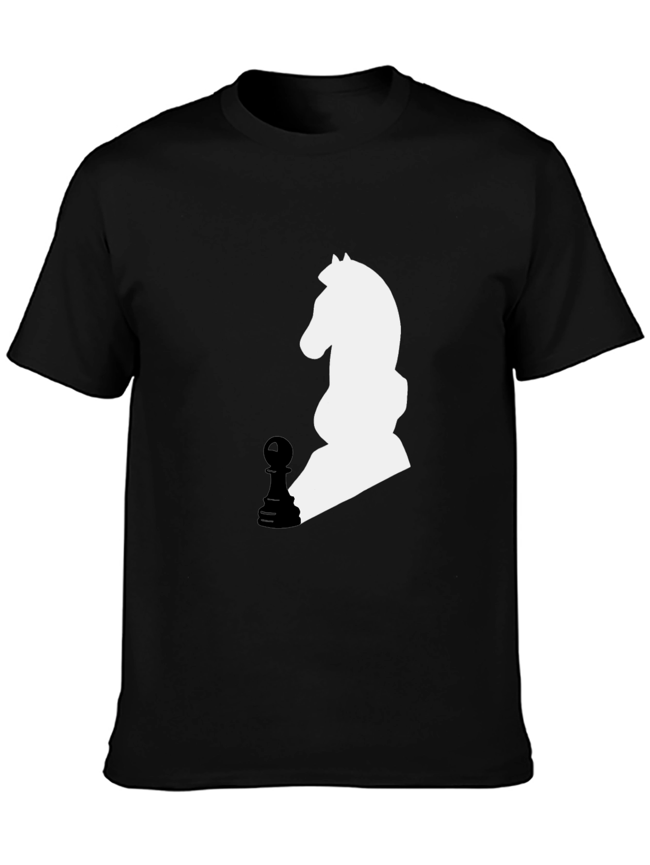 Chess Knight & Pawn Graphic Tee