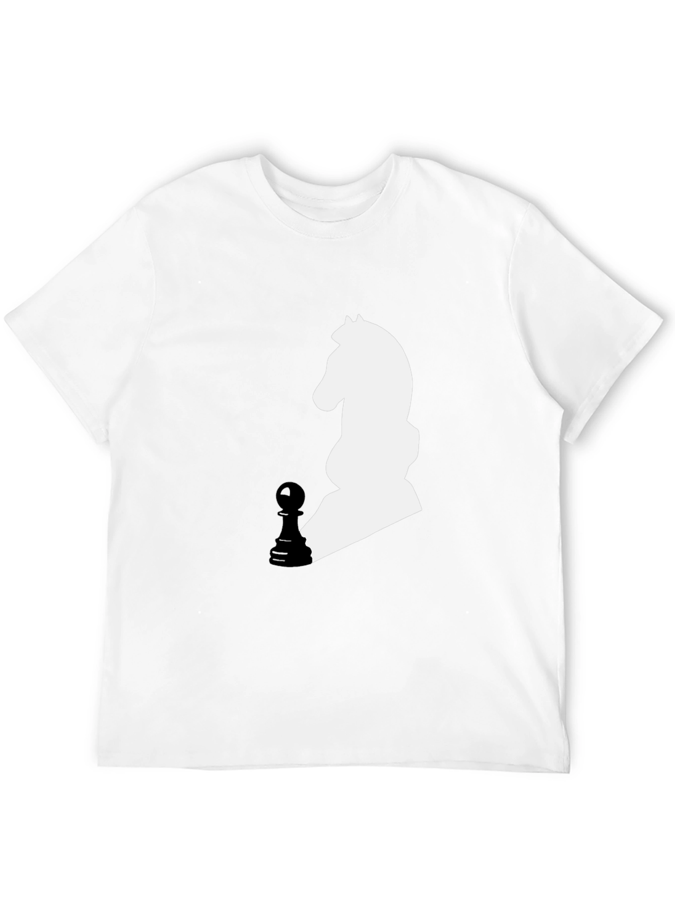 Chess Knight & Pawn Graphic Tee