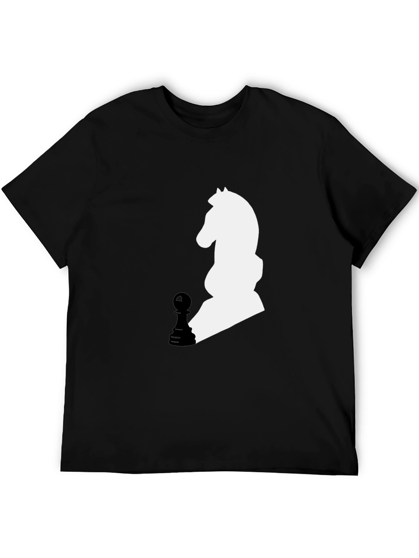 Chess Knight & Pawn Graphic Tee