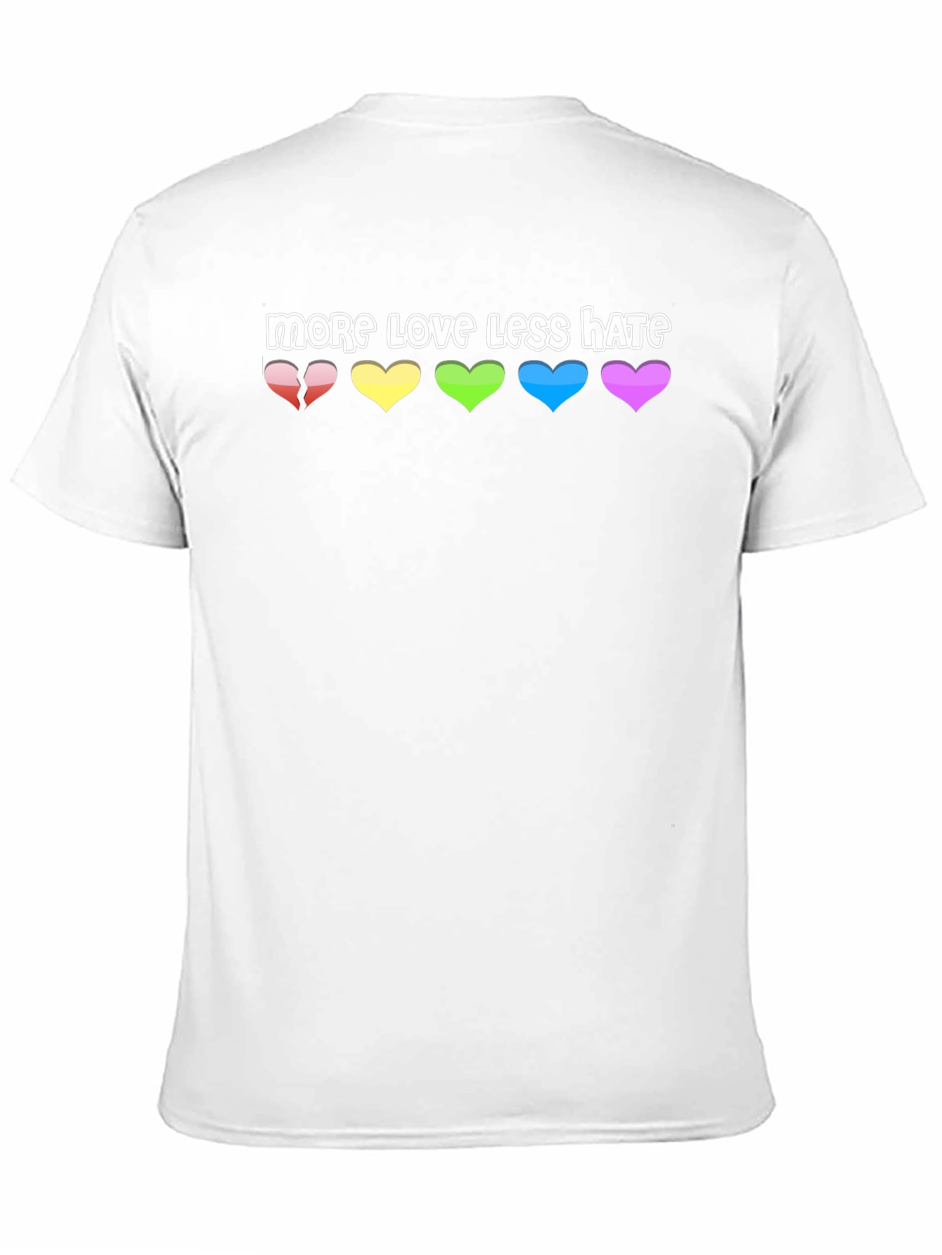 More Love Less Hate Graphic Tee