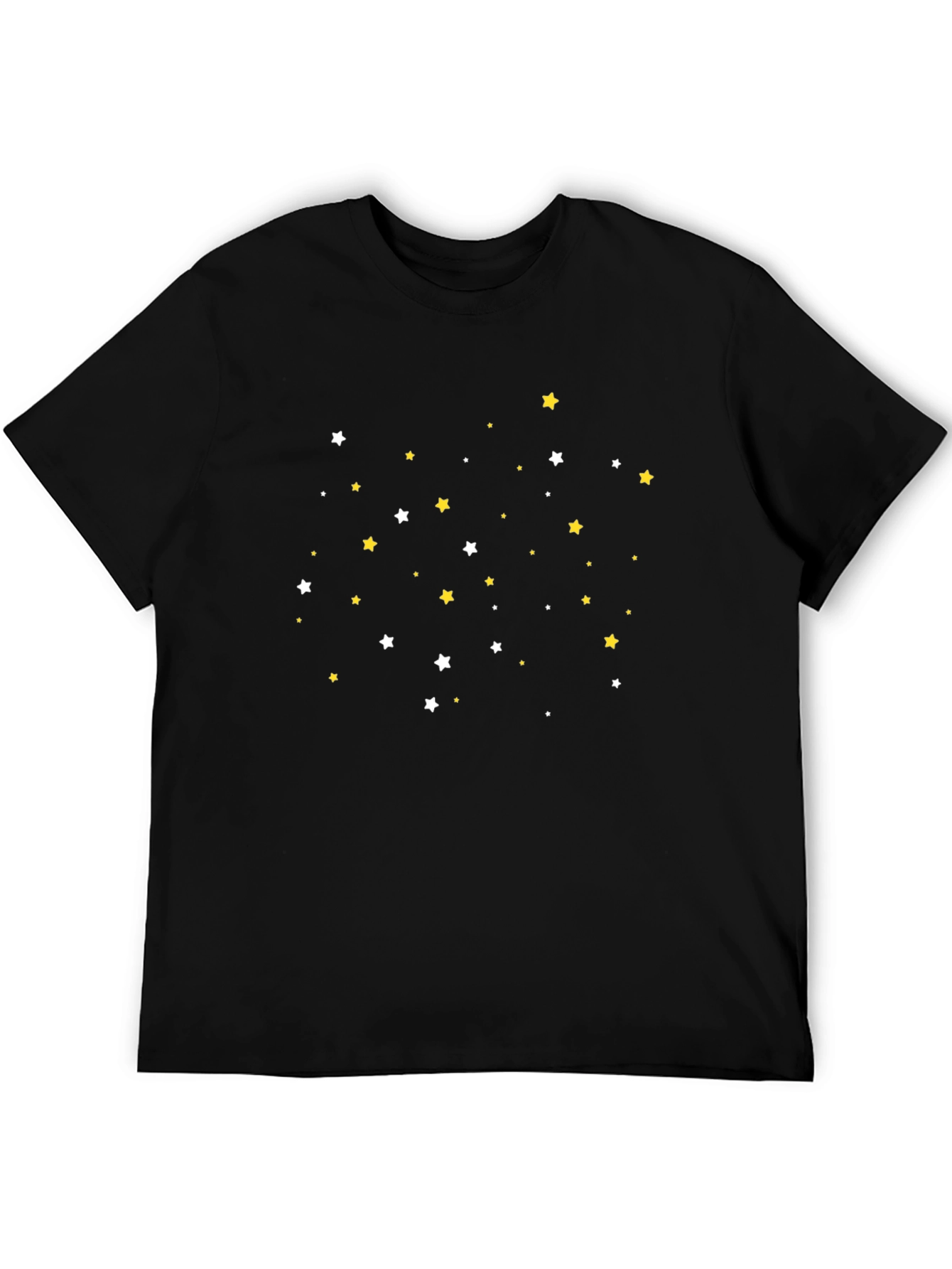 Starry Night Black T-Shirt - Casual & Cool