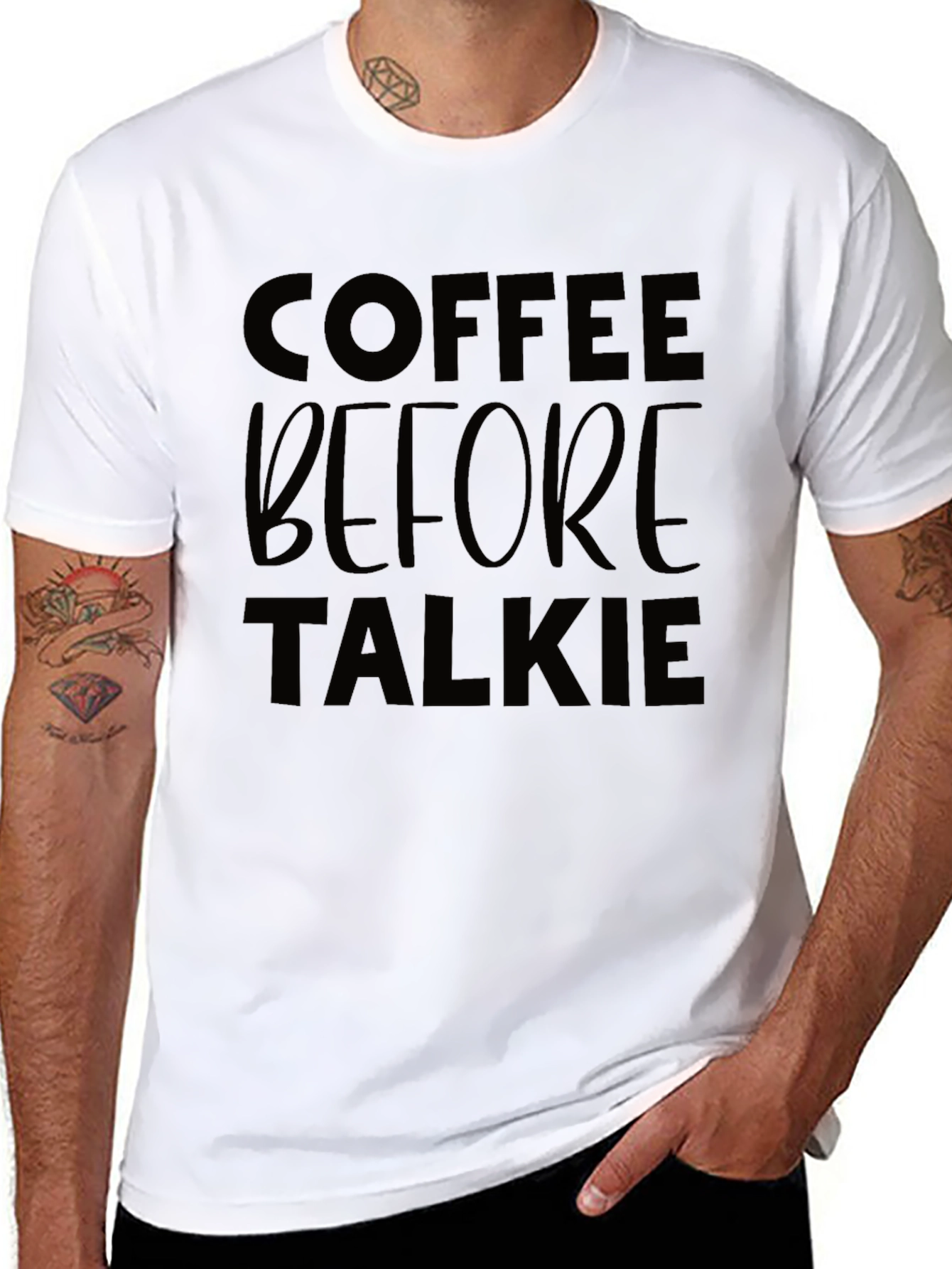 Coffee Before Talkie Graphic Tee