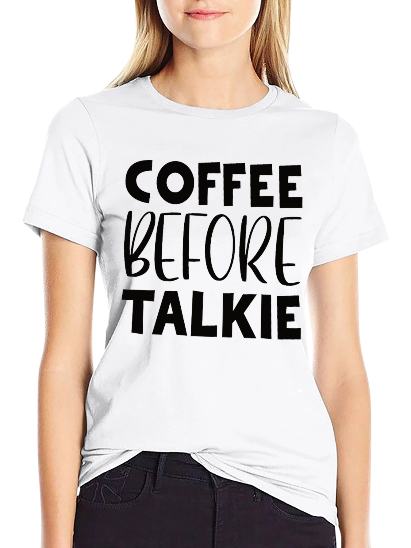 Coffee Before Talkie Graphic Tee