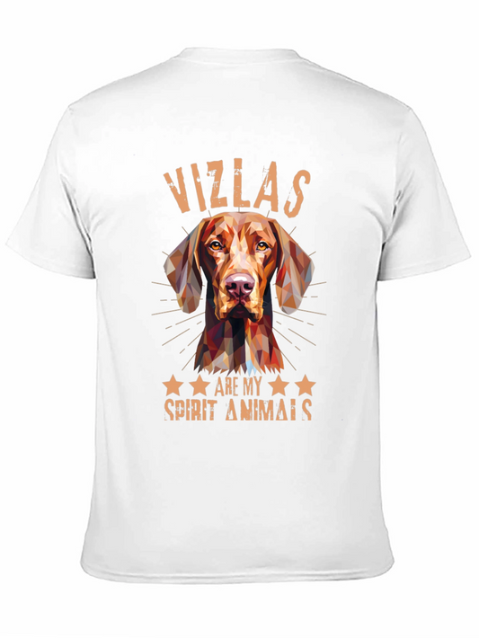 Vizsla Spirit Animal Tee - Geometric Dog Design