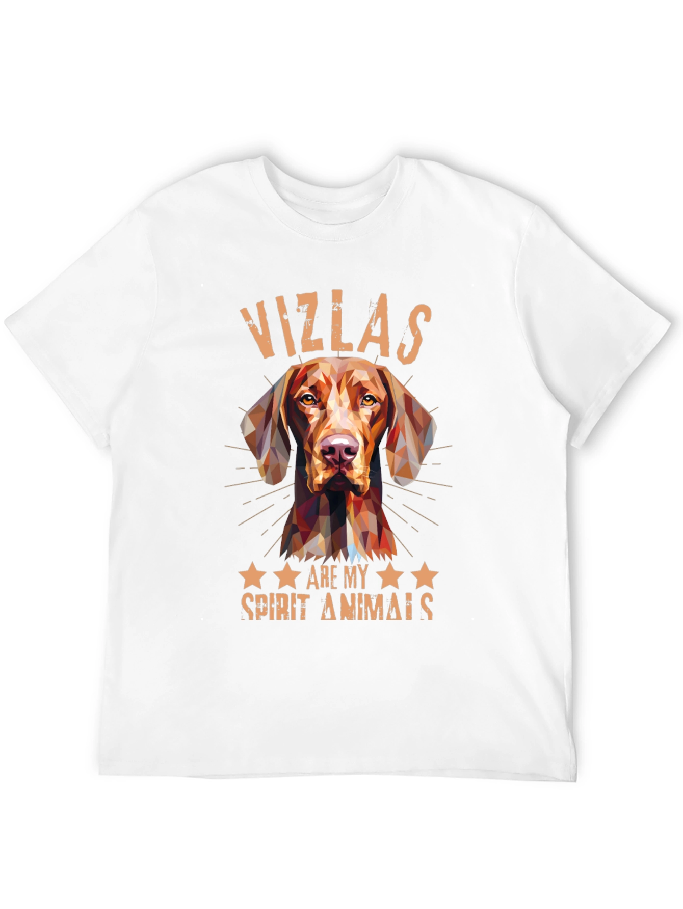 Vizsla Spirit Animal Tee - Geometric Dog Design
