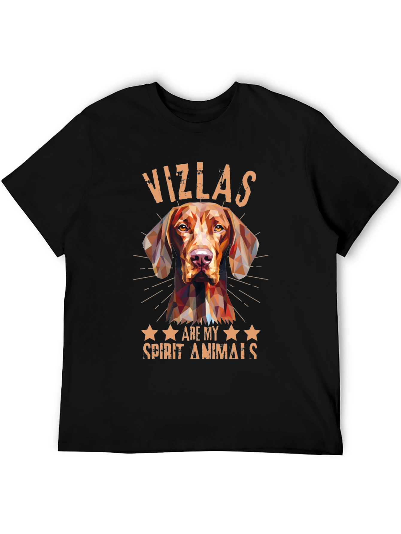 Vizsla Spirit Animal Tee - Geometric Dog Design