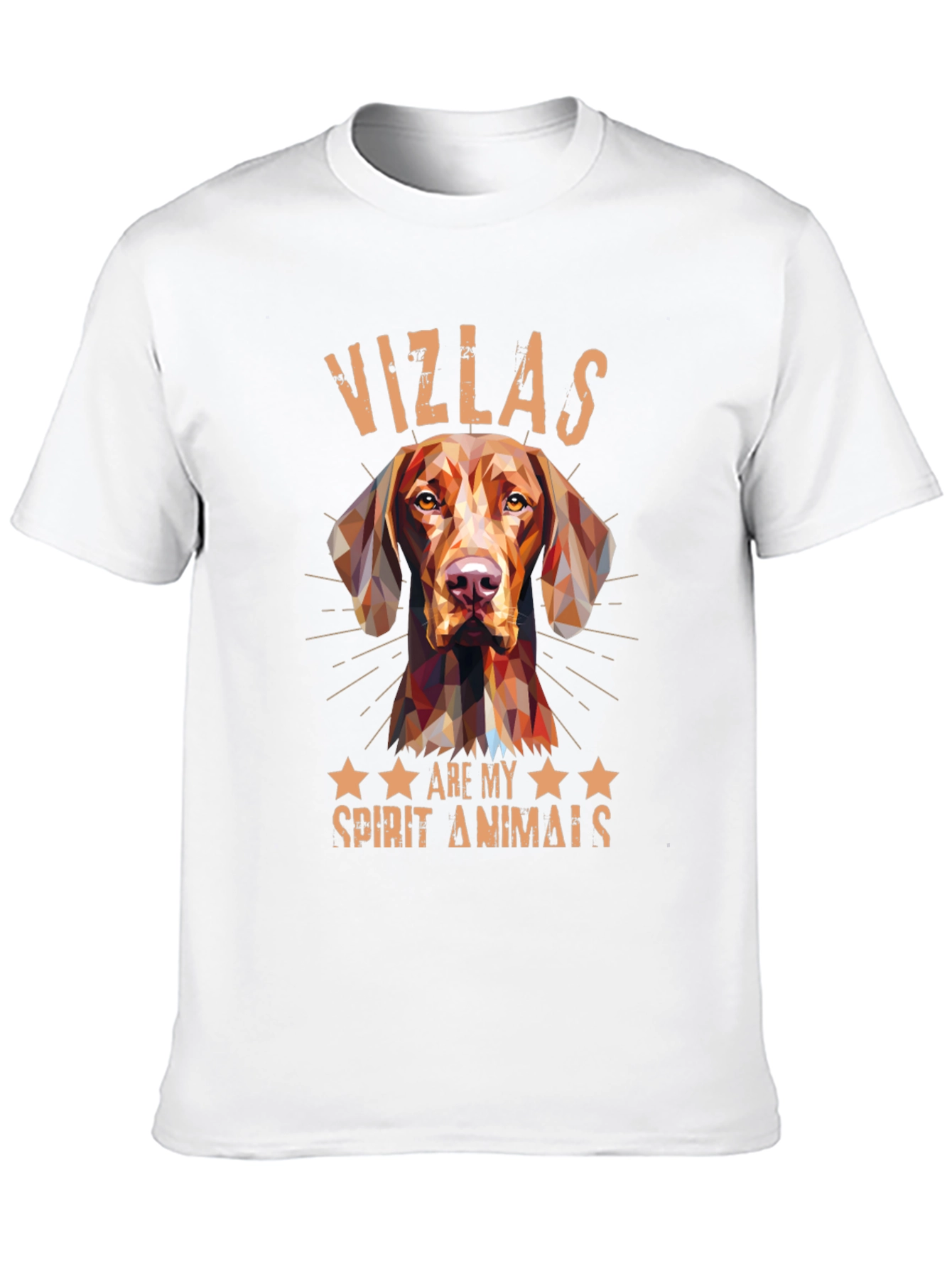 Vizsla Spirit Animal Tee - Geometric Dog Design