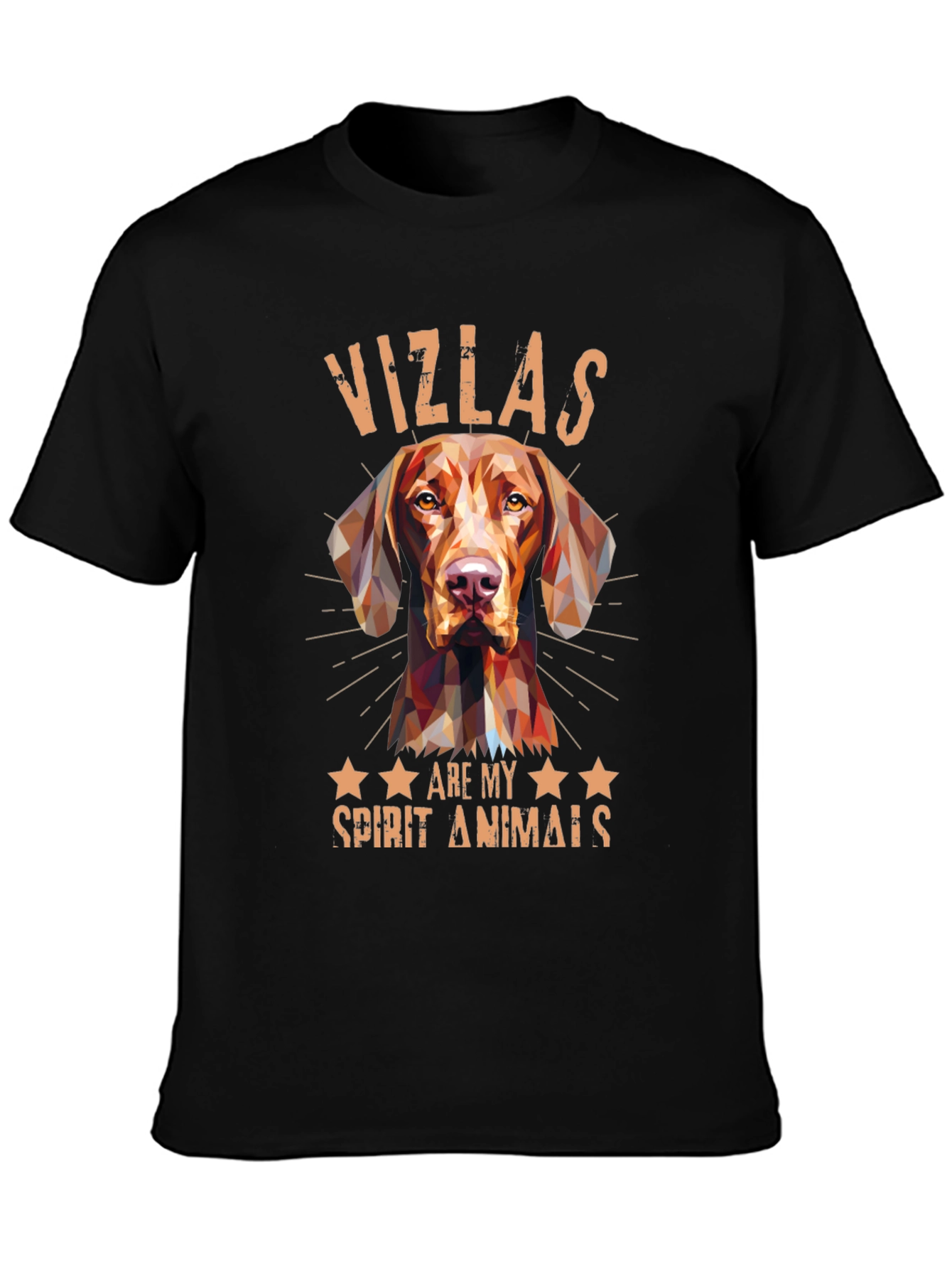 Vizsla Spirit Animal Tee - Geometric Dog Design