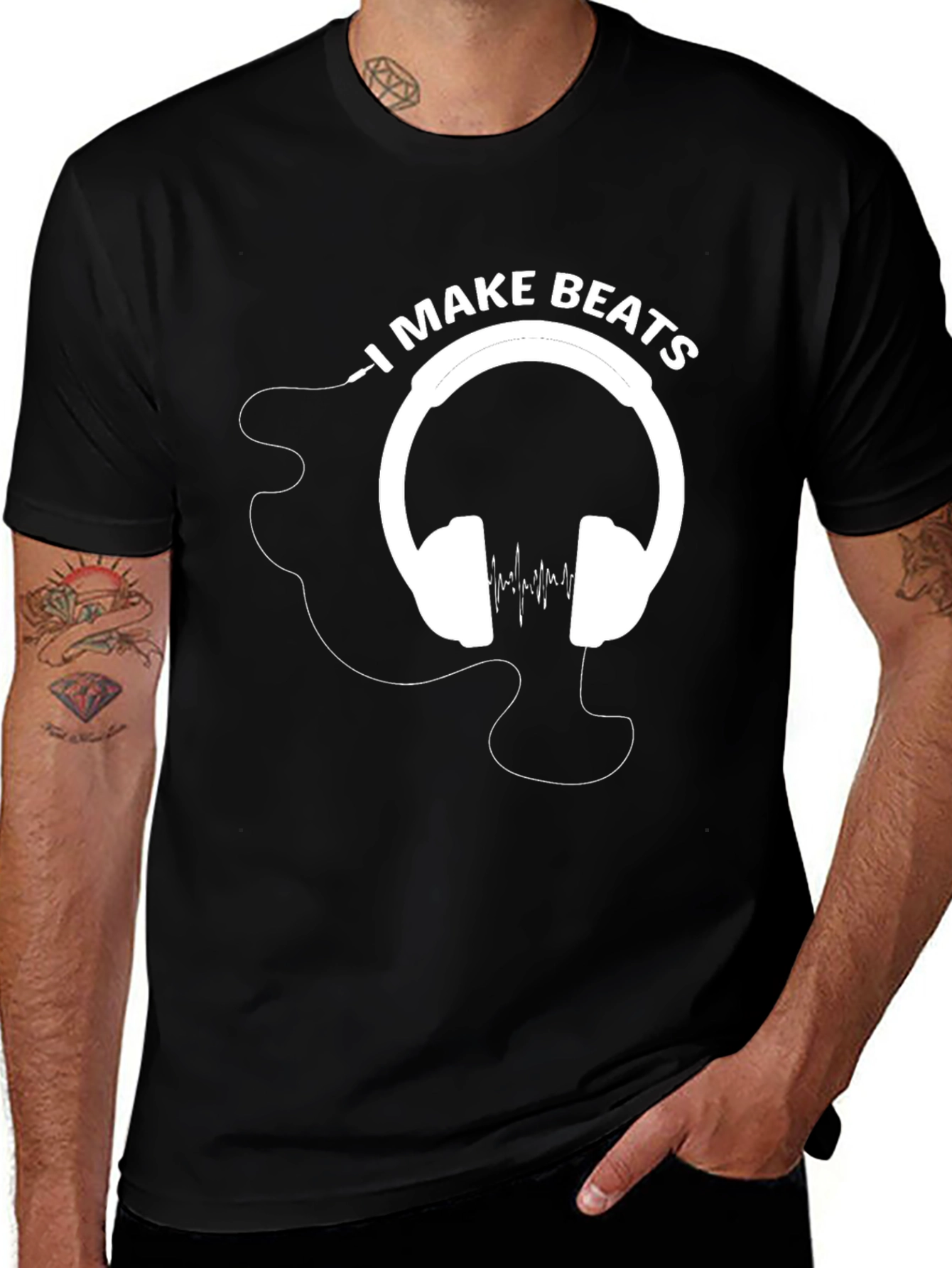 I Make Beats Graphic Tee