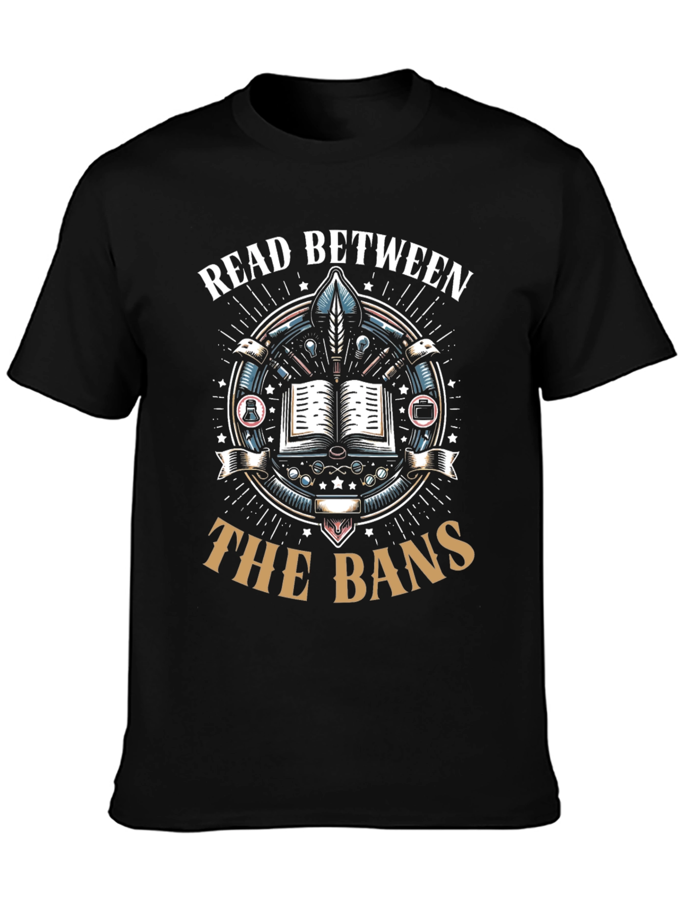 Read Between the Bans Graphic T-Shirt