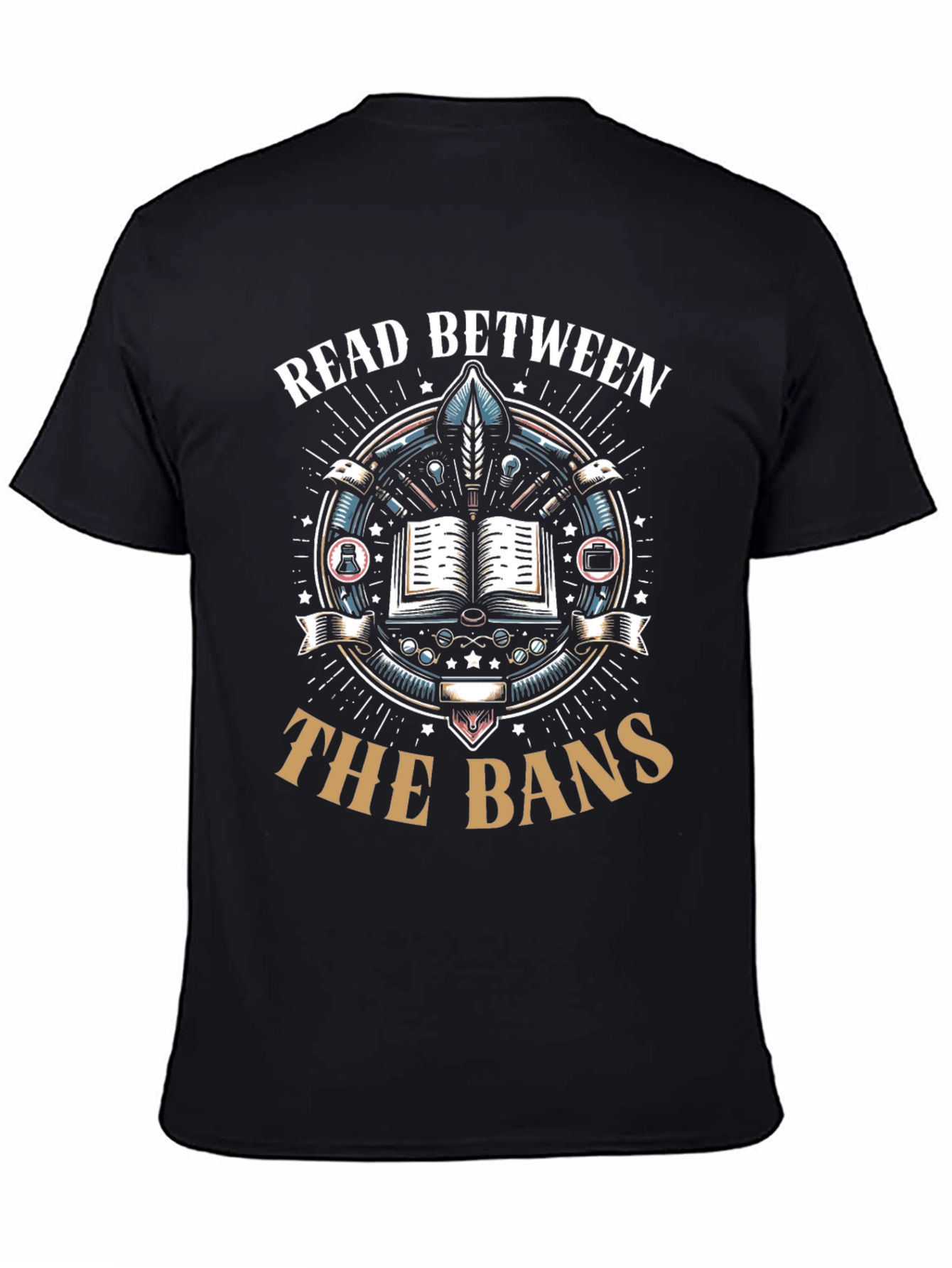 Read Between the Bans Graphic T-Shirt
